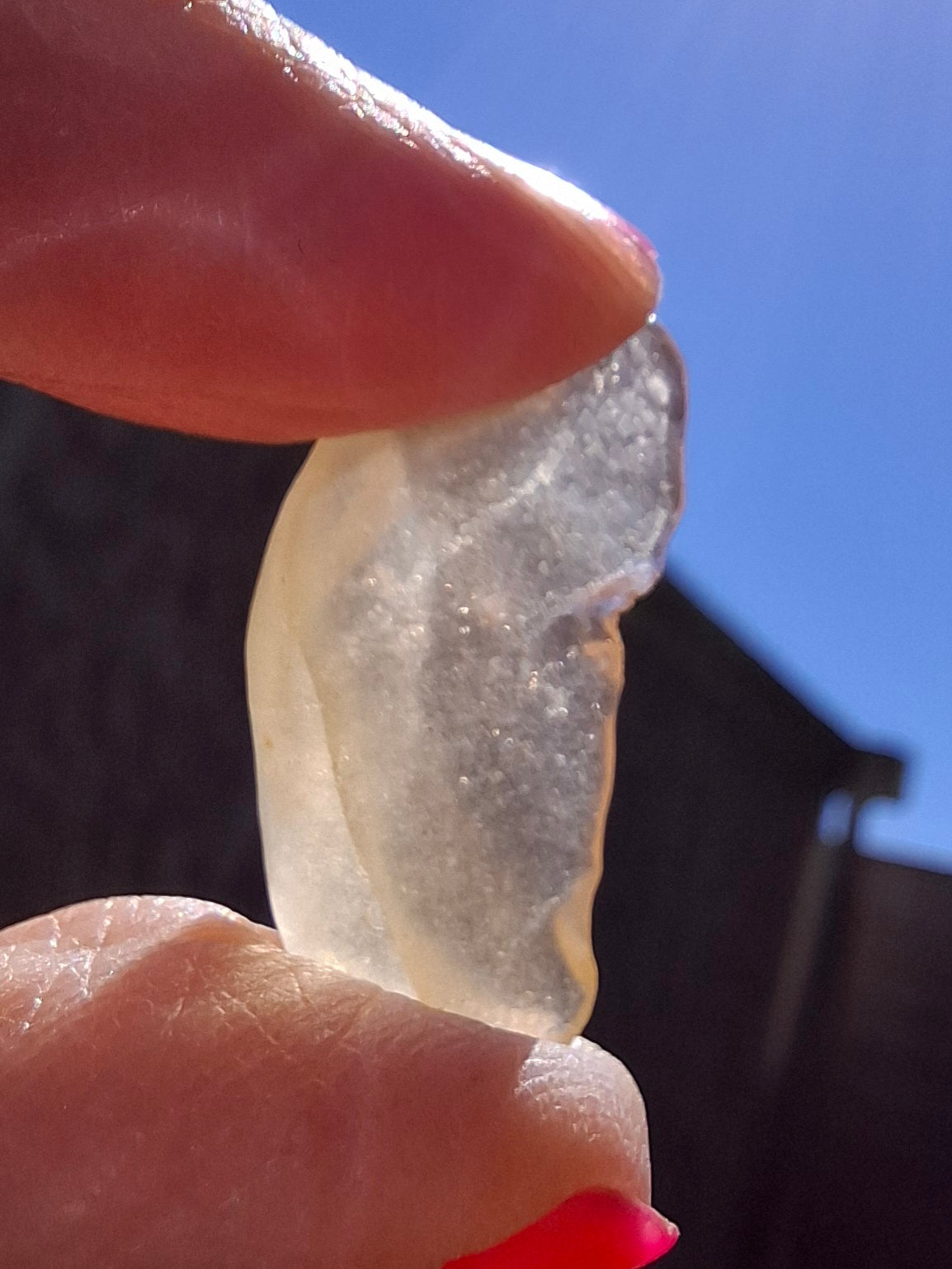 Libyan Desert Glass Piece, 2.27g, Tektite