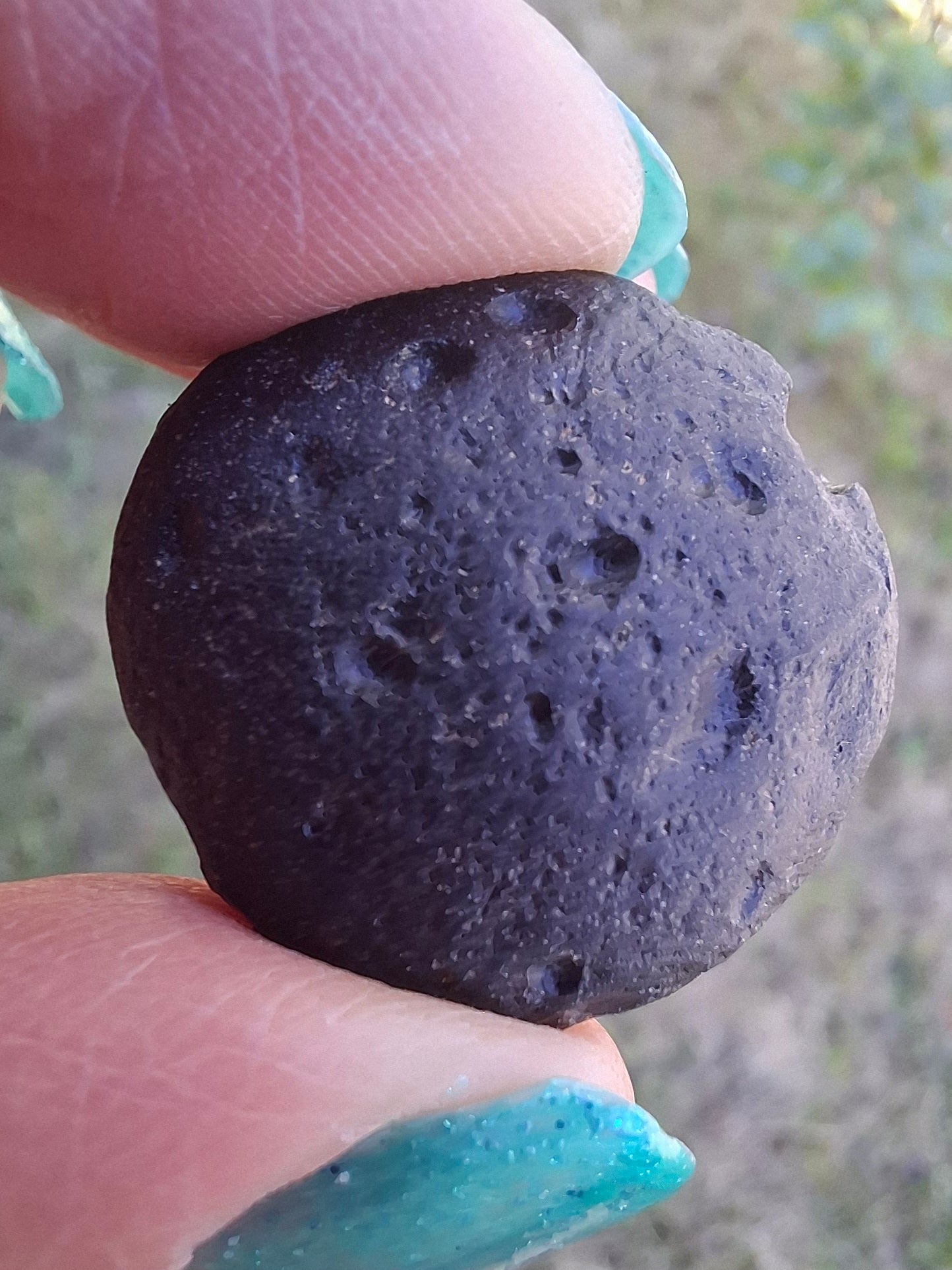 Philippinite (Rizalite), 7.48g, Tektite