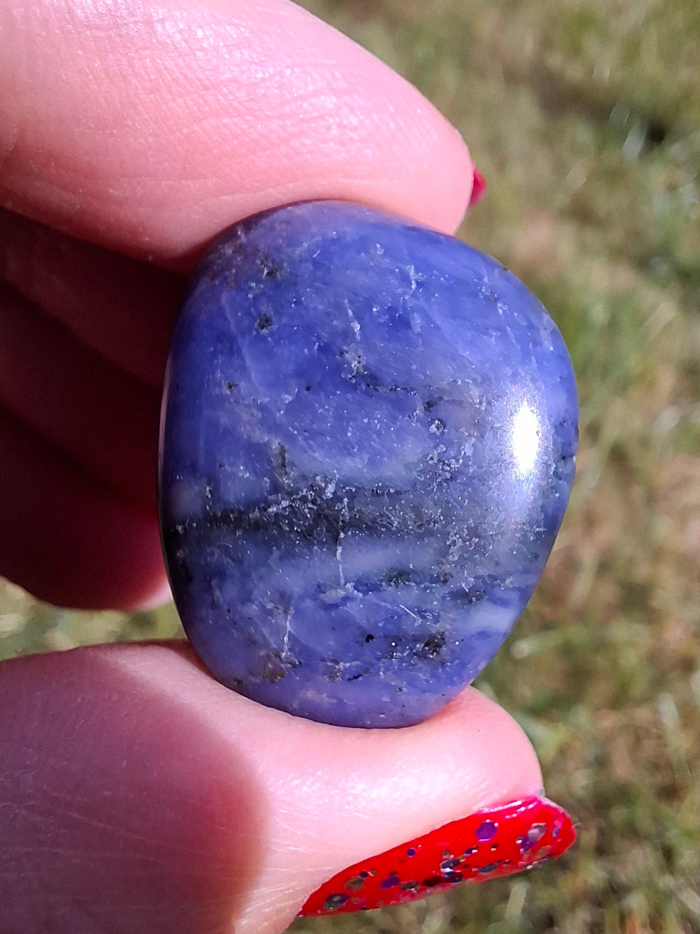 Sodalite, Tumble Stone, Crystal (Ref: T151)