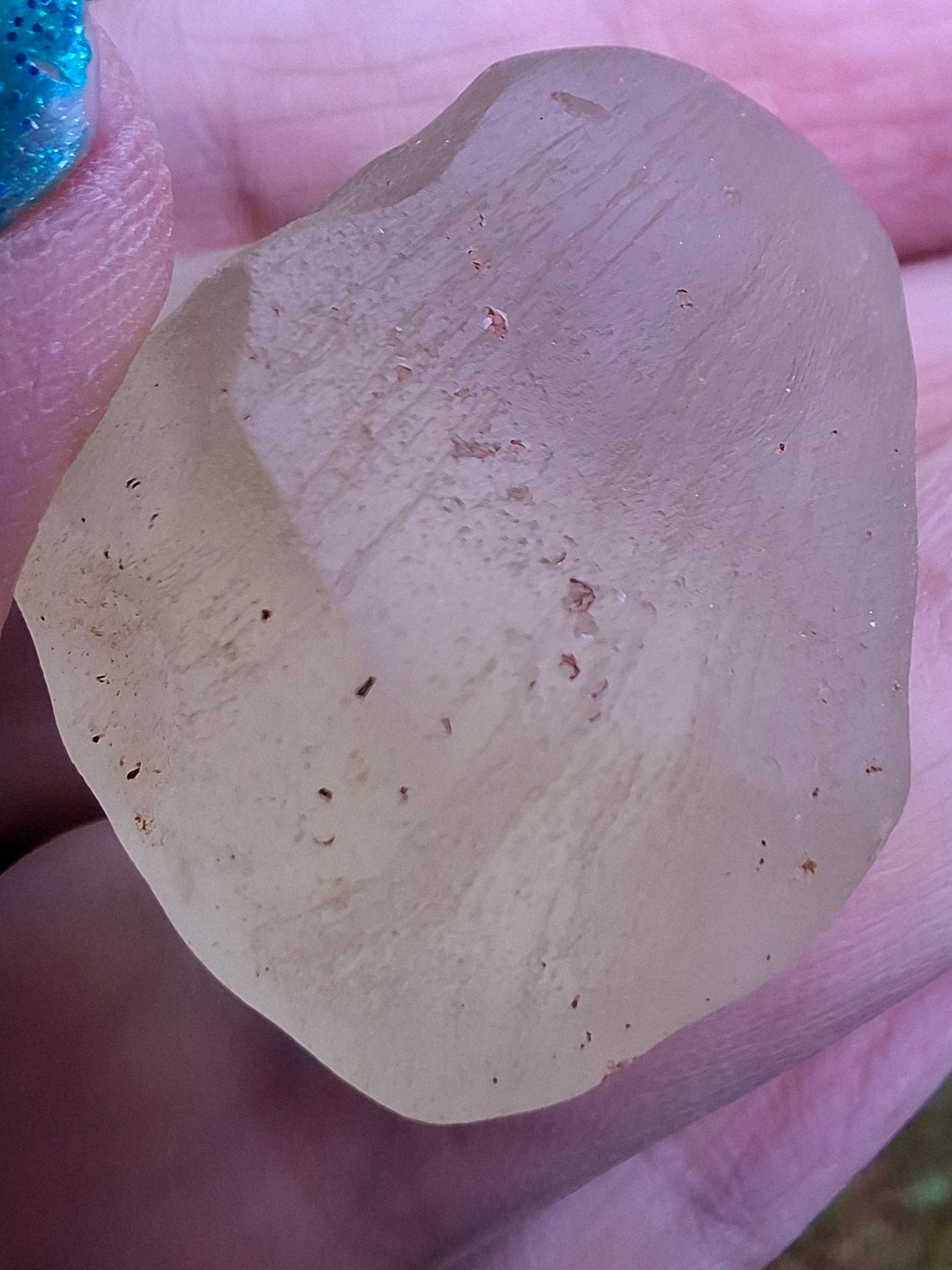 Libyan Desert Glass Piece, 16.55g, Tektite