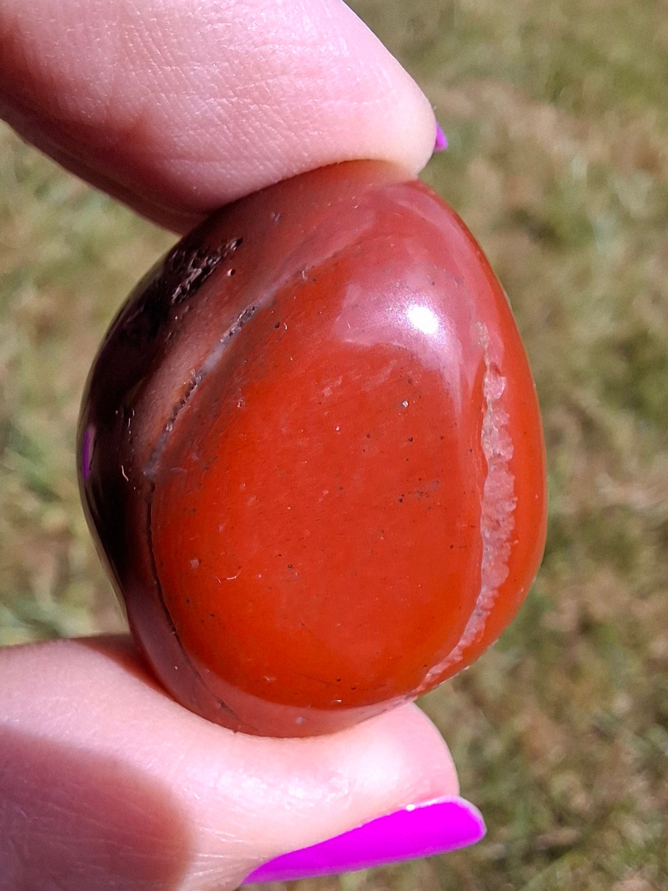 Red Jasper, Tumble Stone, Crystal (Ref: T87)