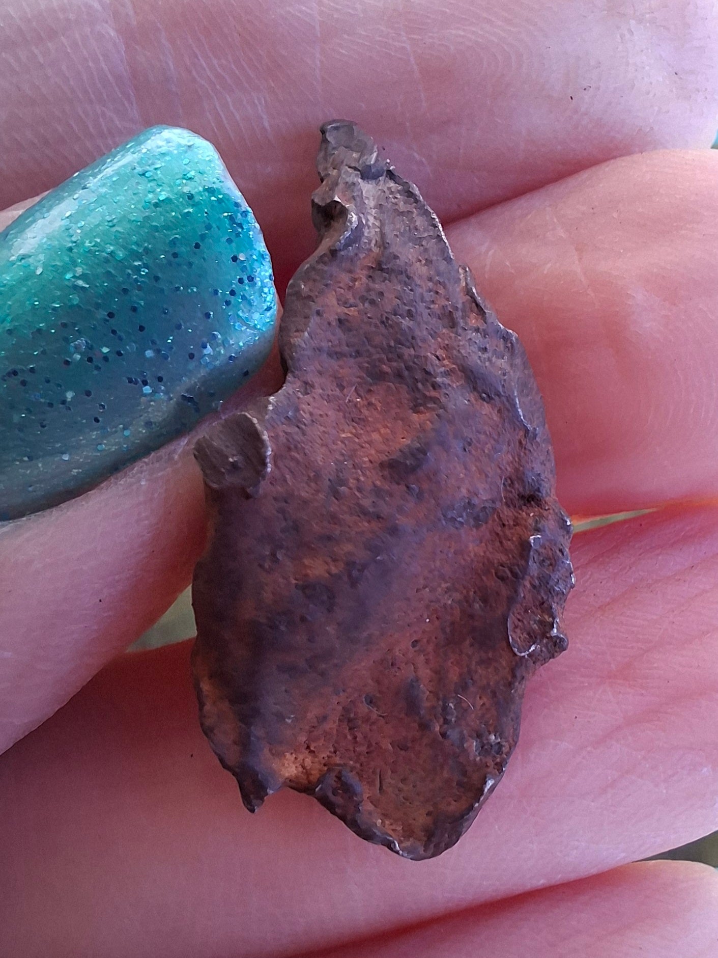 Gebel Kamil Iron Meteorite, 9.78g (Ref: K39)