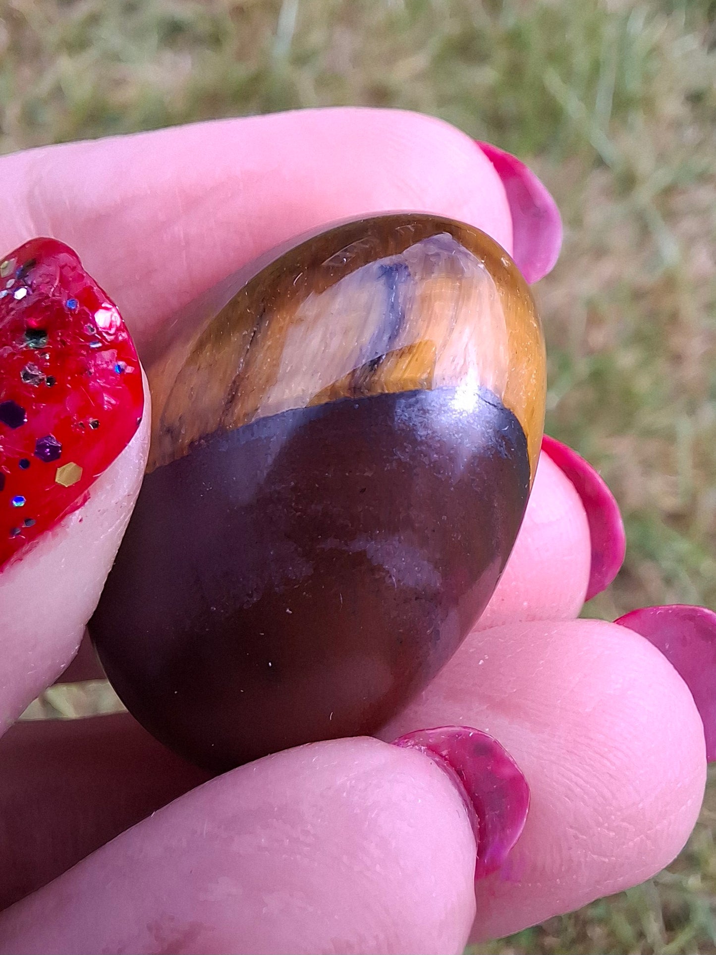 Tigers Eye, Tumble Stone, Crystal (Ref: T135)