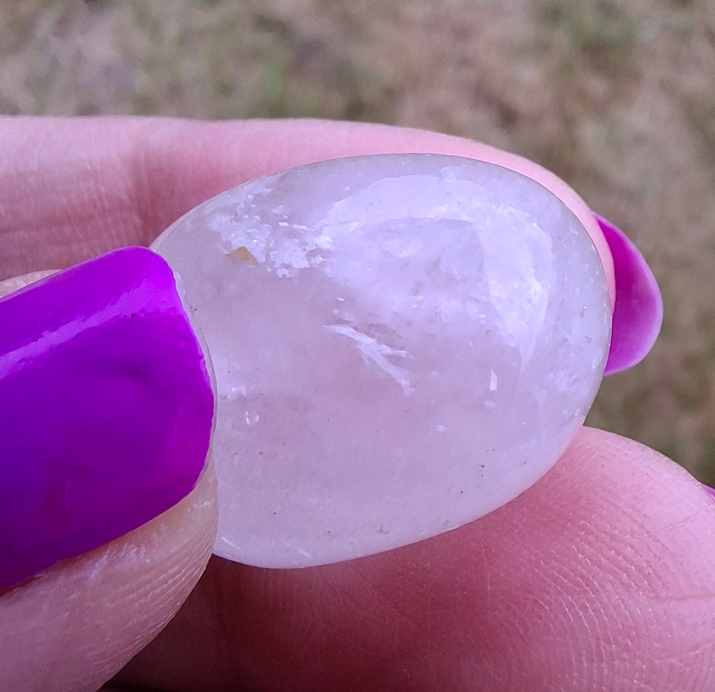 Clear Quartz, Tumble Stone, Crystal (Ref: T33)
