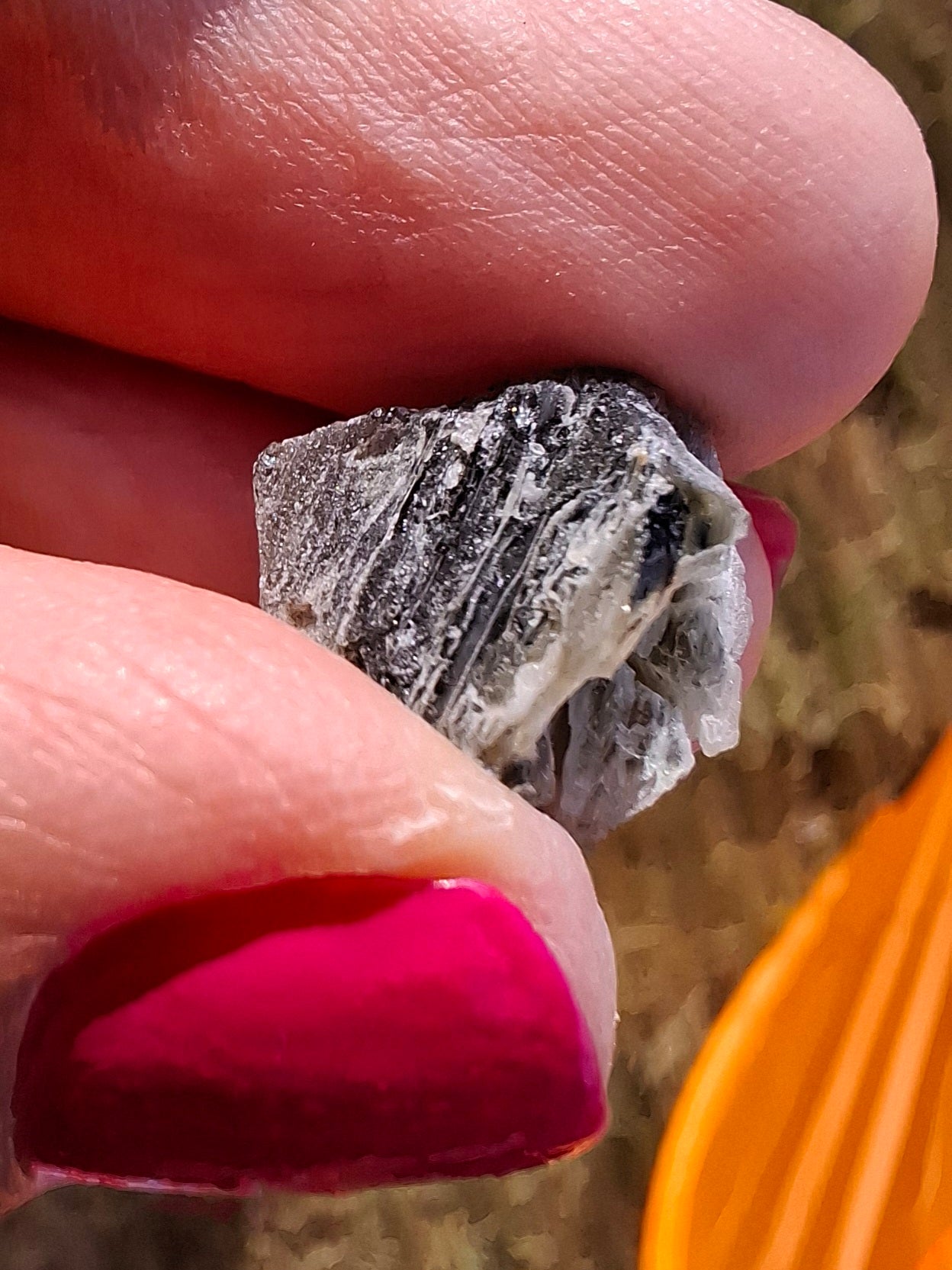Moldavite Piece, SNOWFLAKE, FROSTED, BRUSNA, 1.05g, Tektite (Ref: 1490)