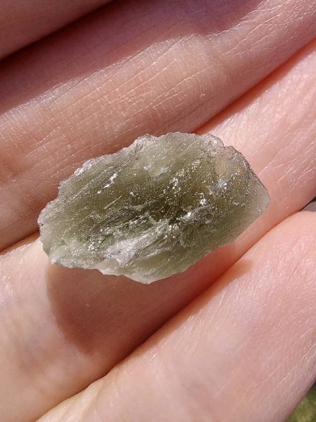 Moldavite Piece, 1.05g, Tektite (Ref: E182)