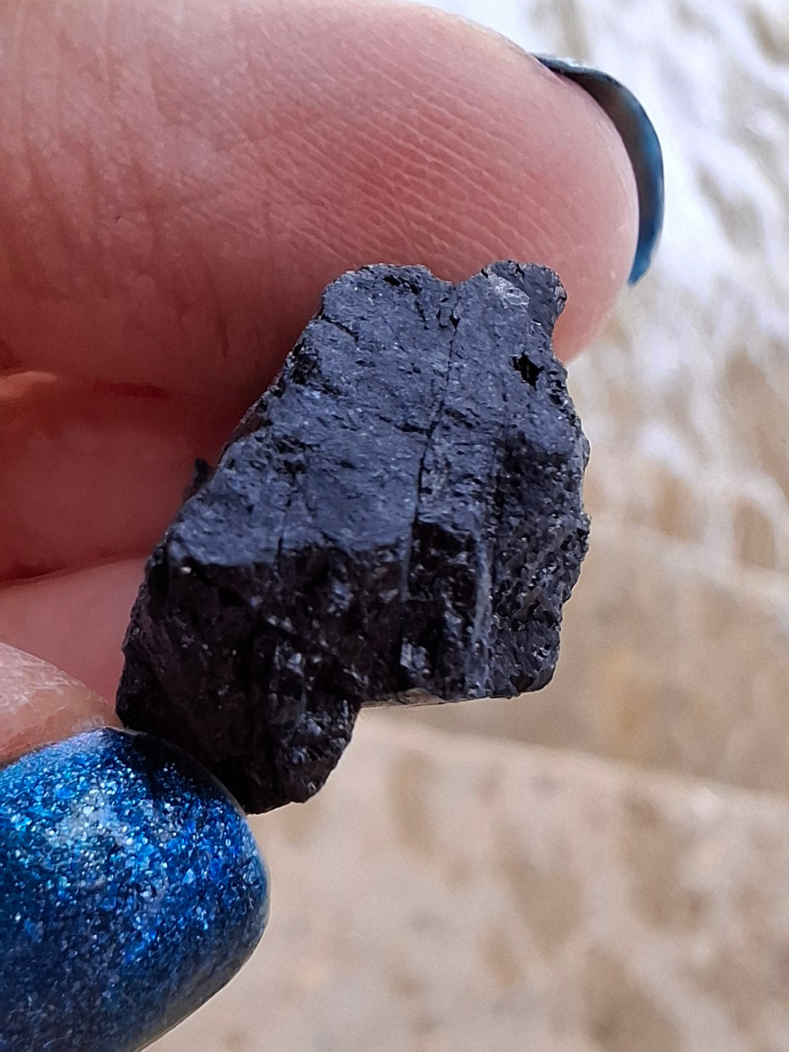 Black Tourmaline RAW, 8.70g, Crystal (Ref: RBT4)