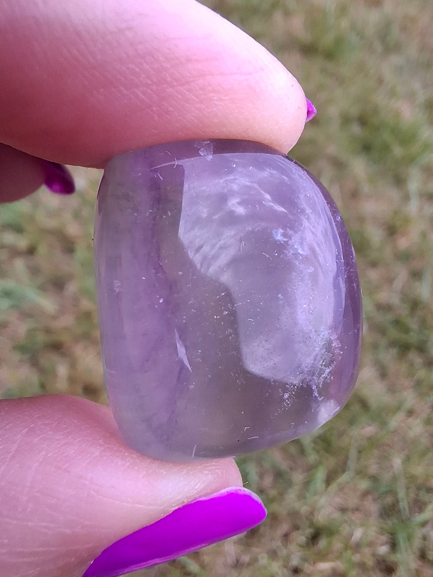 Fluorite, Tumble Stone, Crystal (Ref: T52)