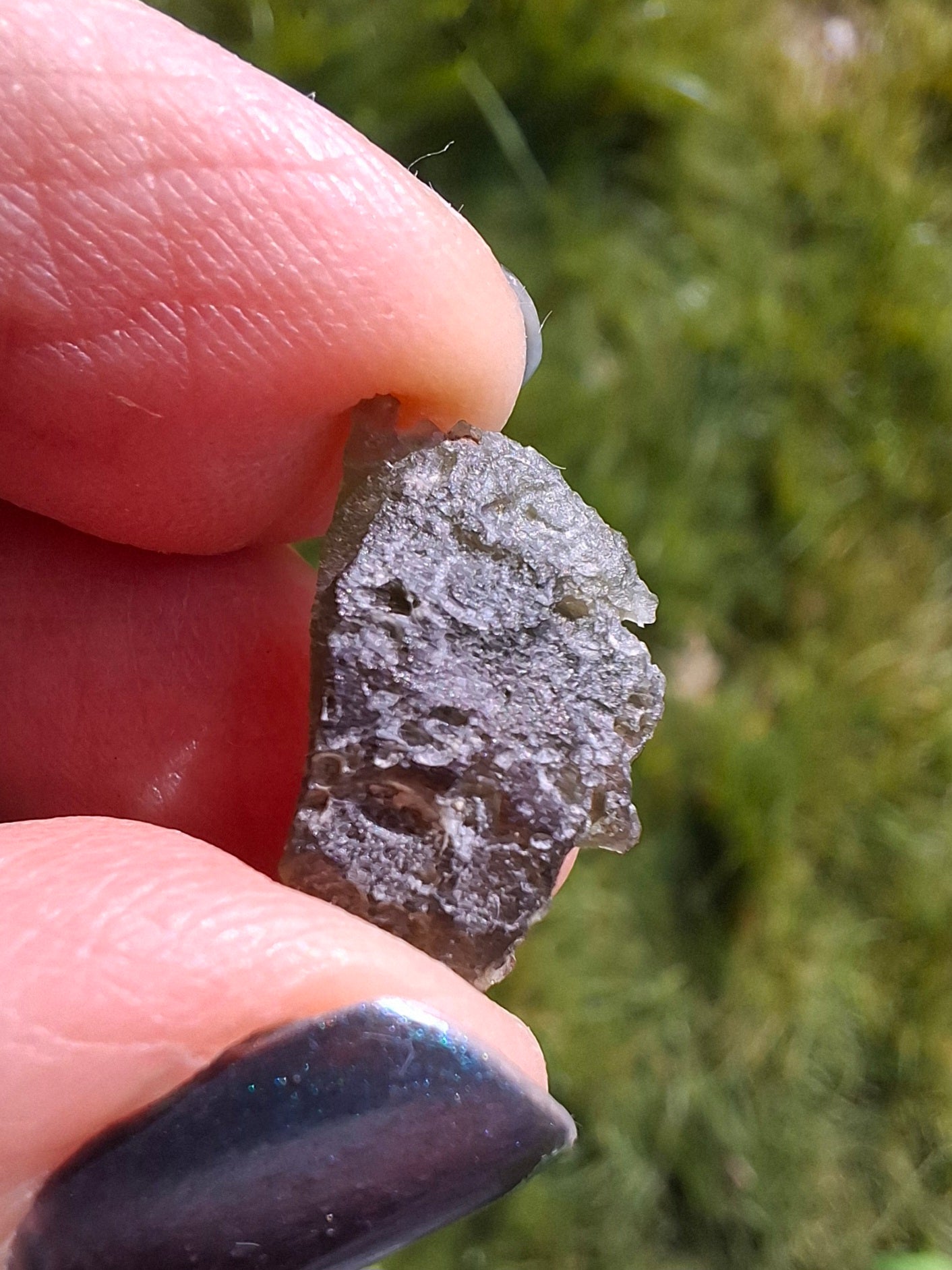 Moldavite Piece, 1.16g, Tektite (Ref: 1393)