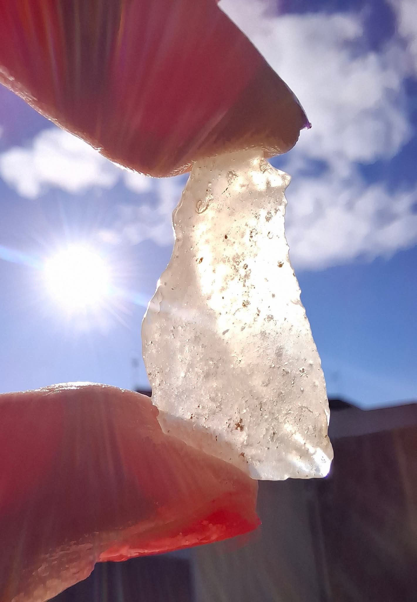 Libyan Desert Glass Piece, 3.36g, Tektite