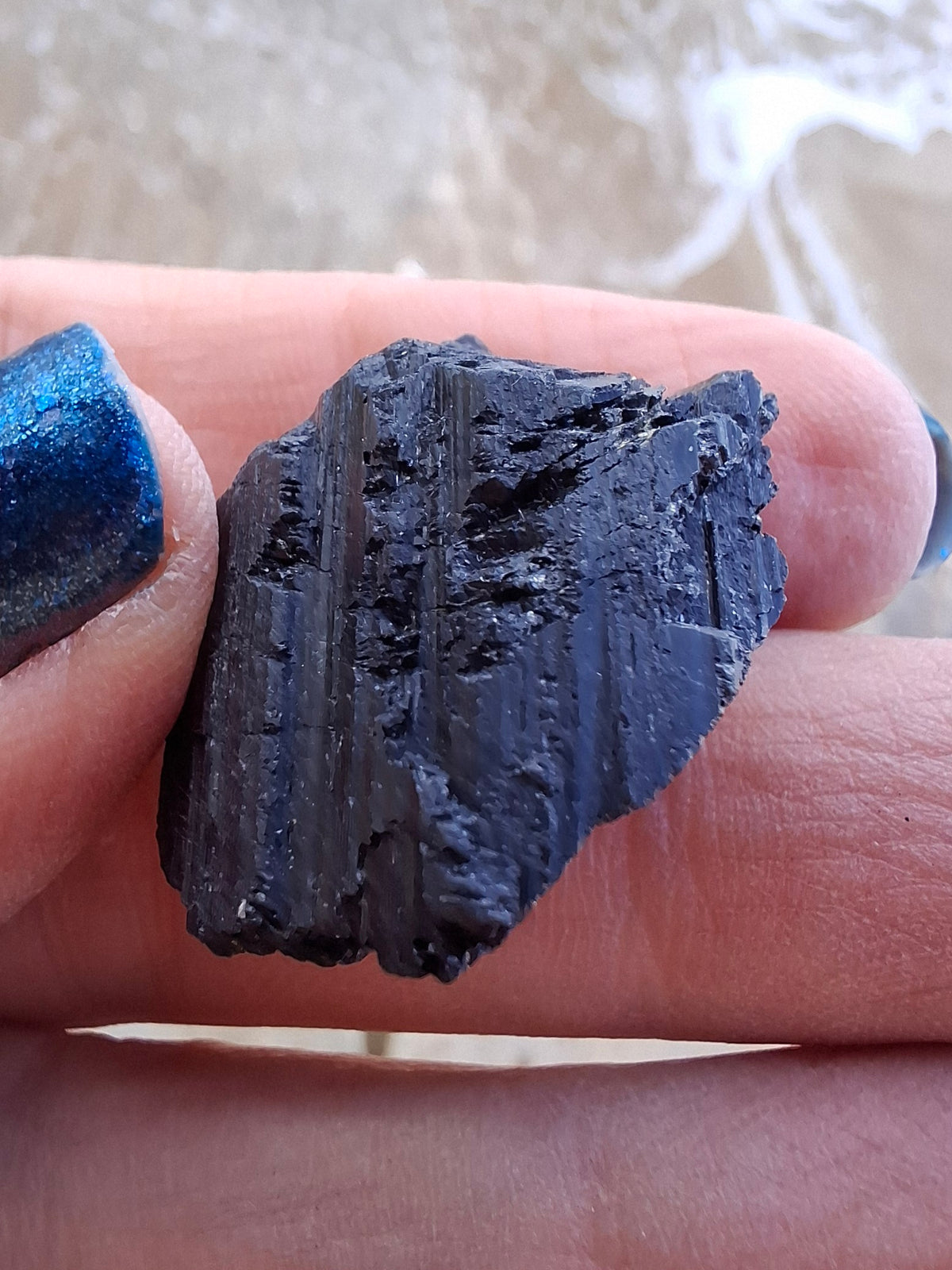 Black Tourmaline RAW, 11.70g, Crystal (Ref: RBT6)
