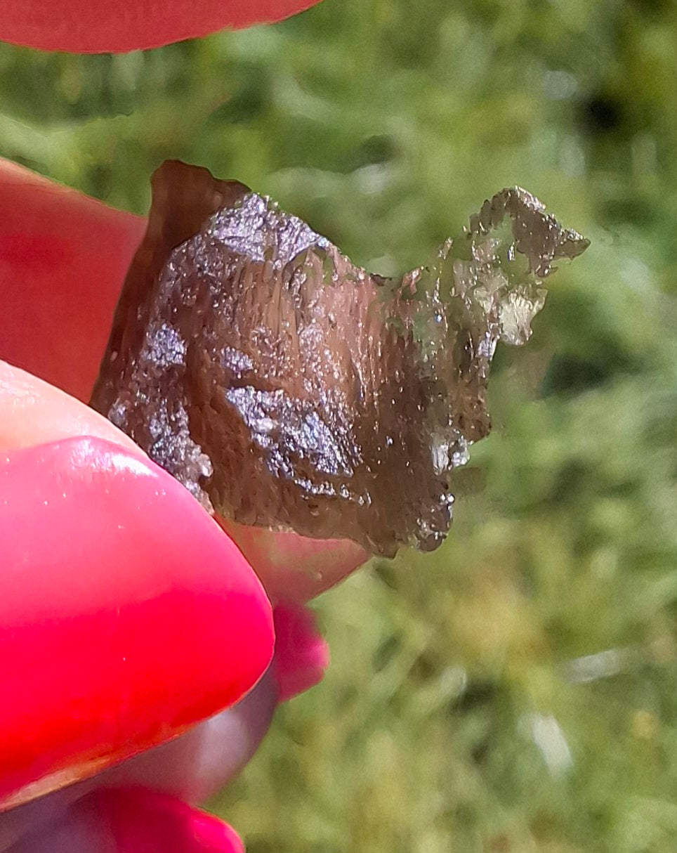 Moldavite Piece, 1.10g, Tektite (Ref: E230)