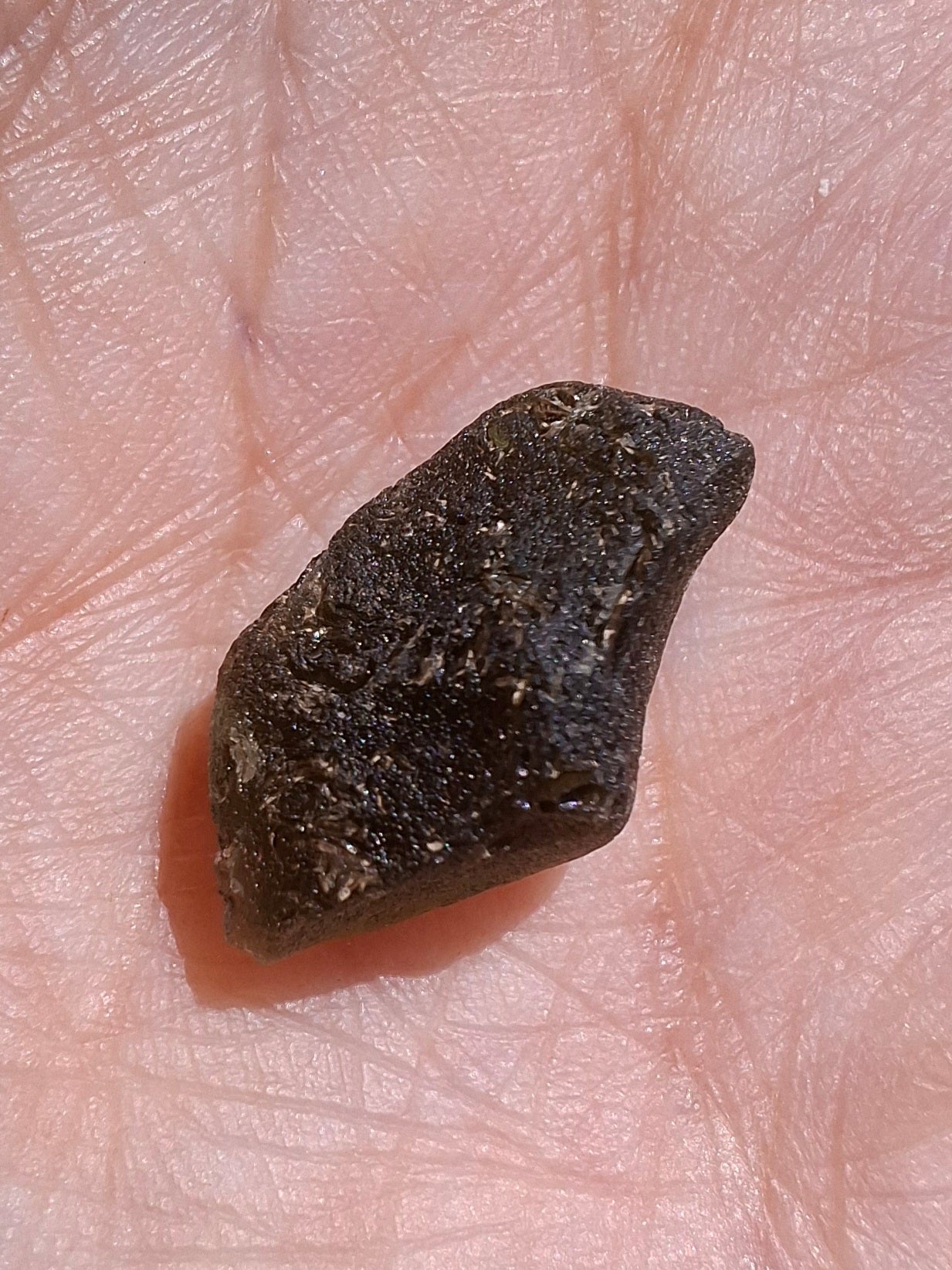Moldavite Piece, 1.52g, Tektite (Ref: 1425)