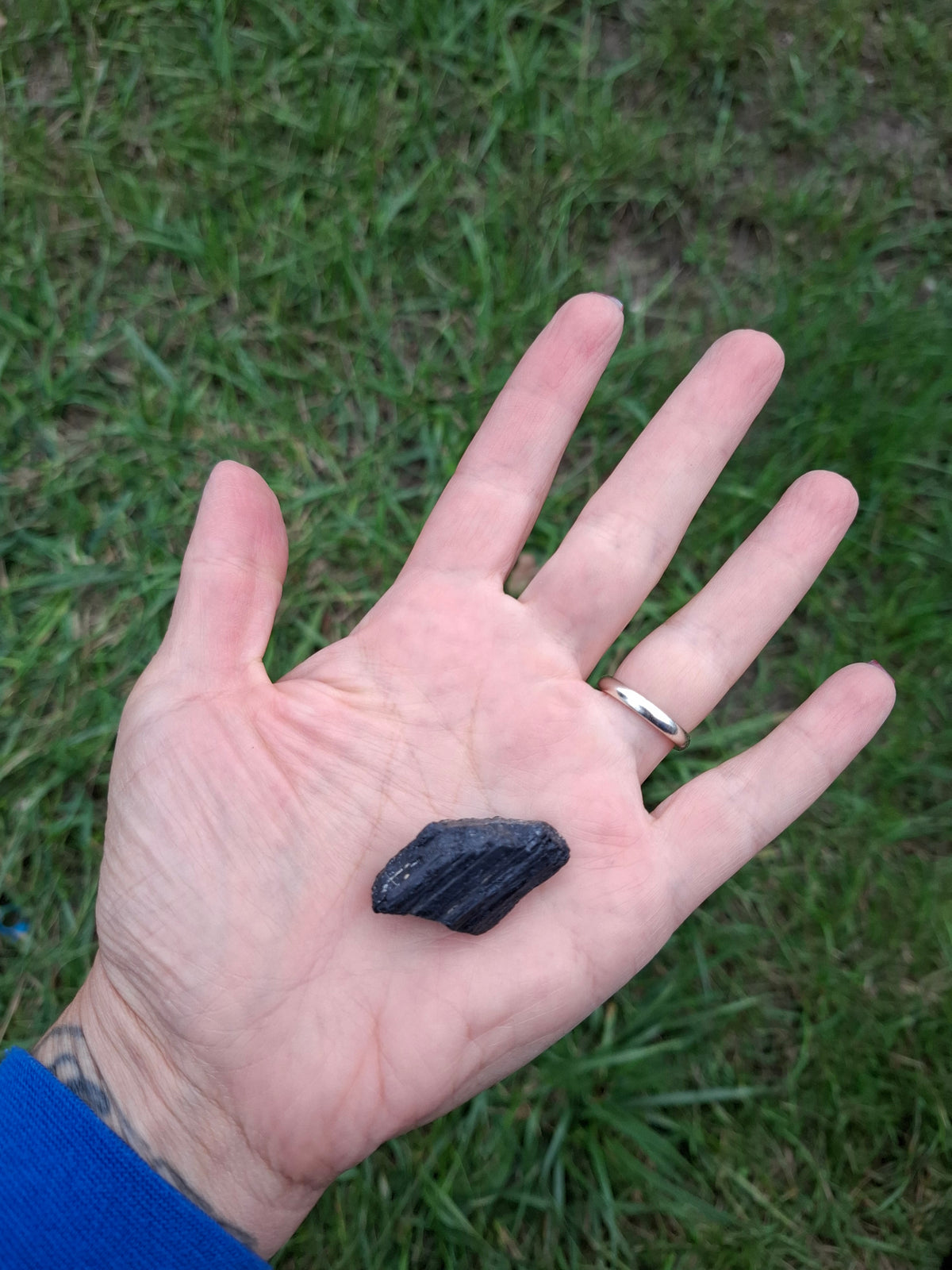 Black Tourmaline RAW, 14.75g, Crystal (Ref: RBT7)
