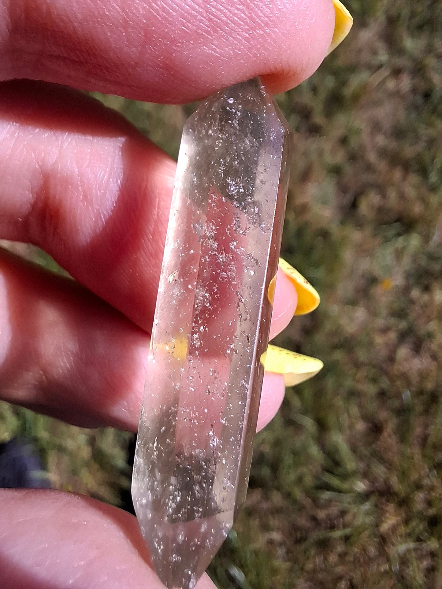 Libyan Desert Glass DT Carving, 4.22g, Tektite (Ref: LDT6)