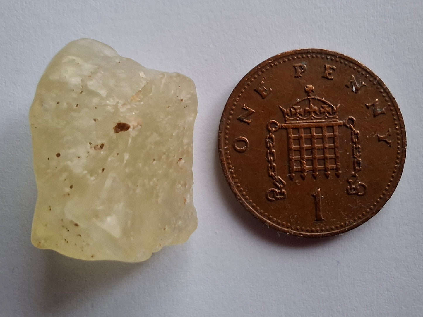 Libyan Desert Glass Piece, 4.29g, Tektite