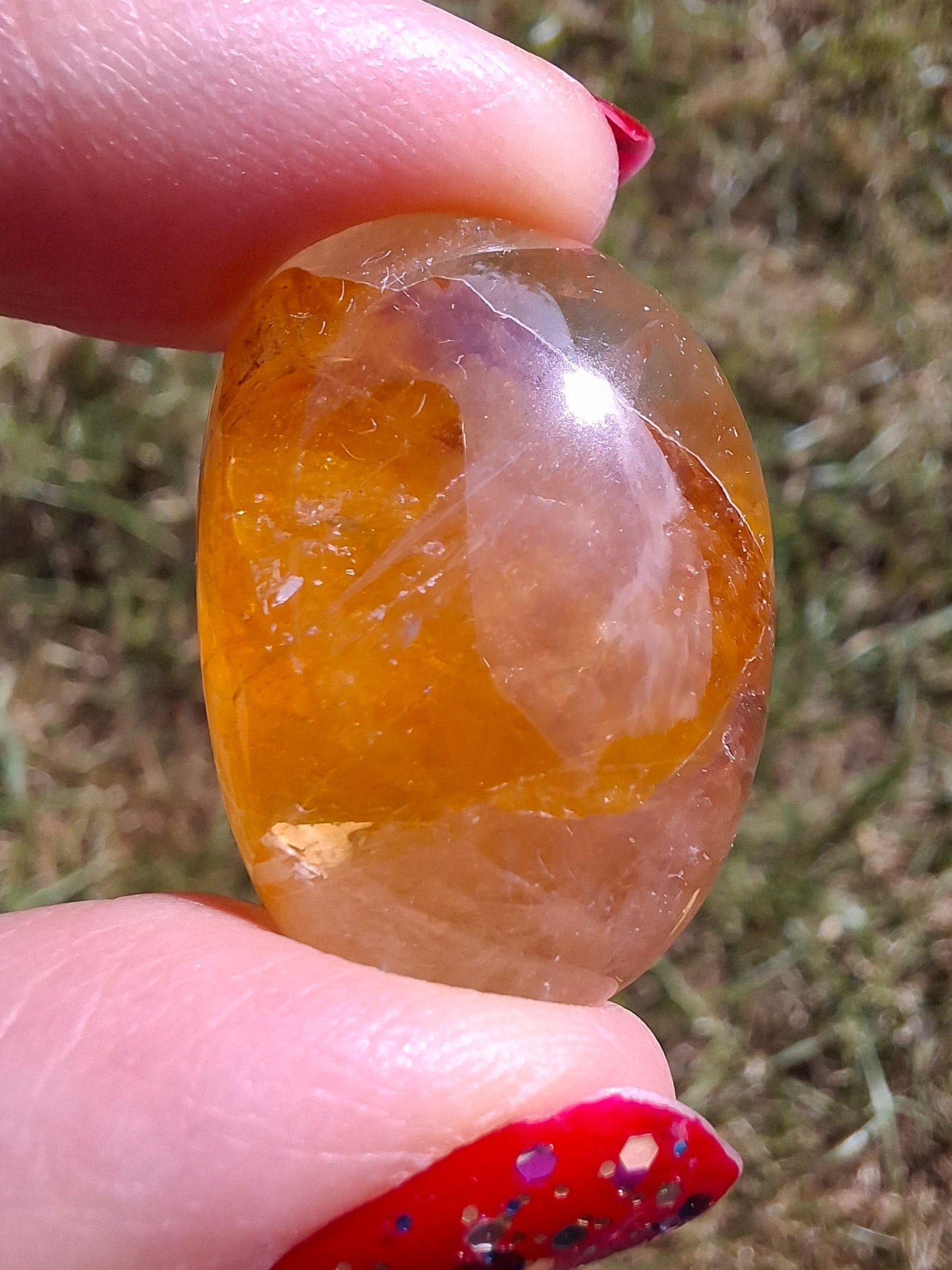 Golden Healer, Tumble Stone, Crystal (Ref: T190)