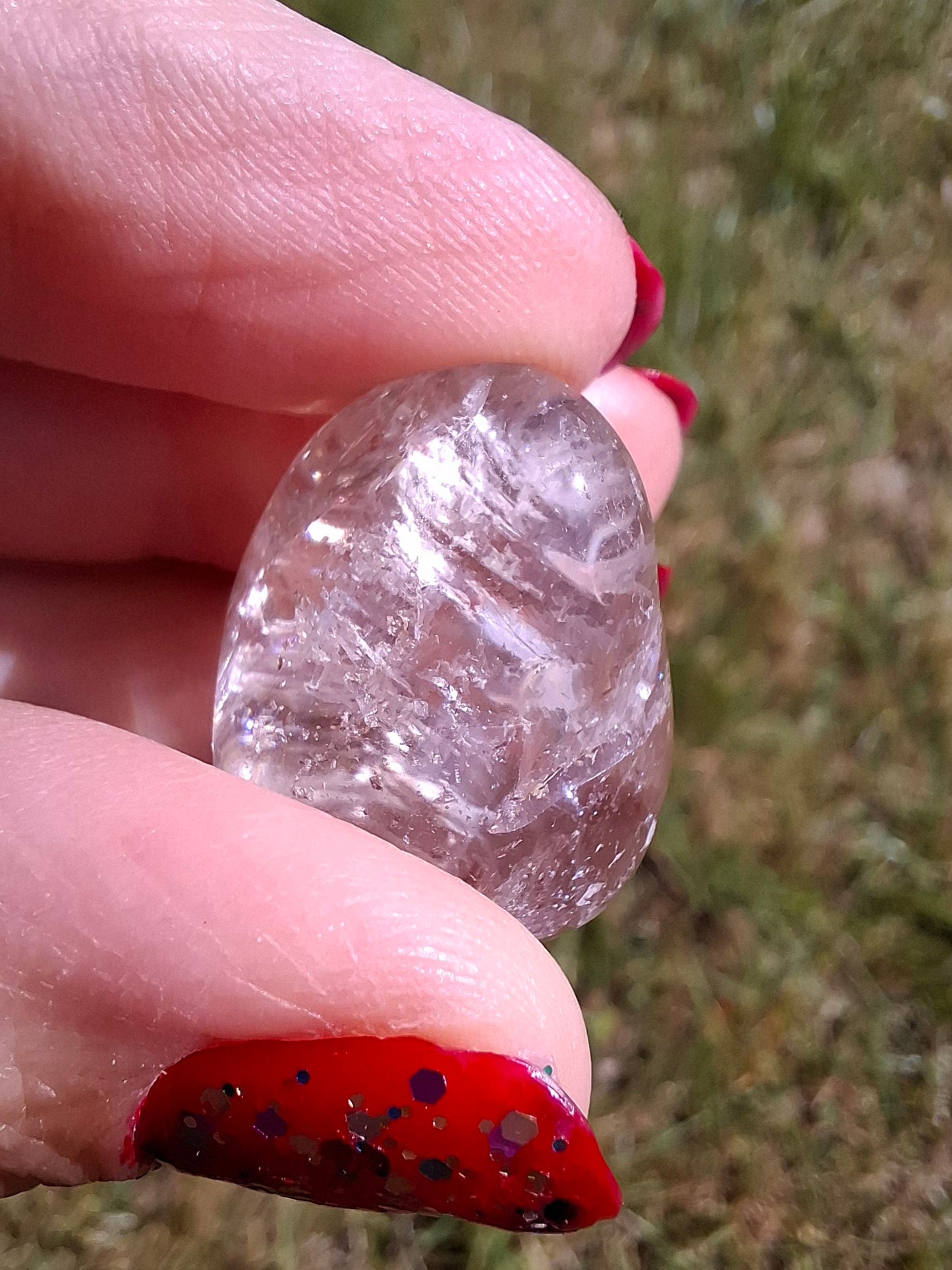 Smoky Quartz, Tumble Stone, Crystal (Ref: T109)