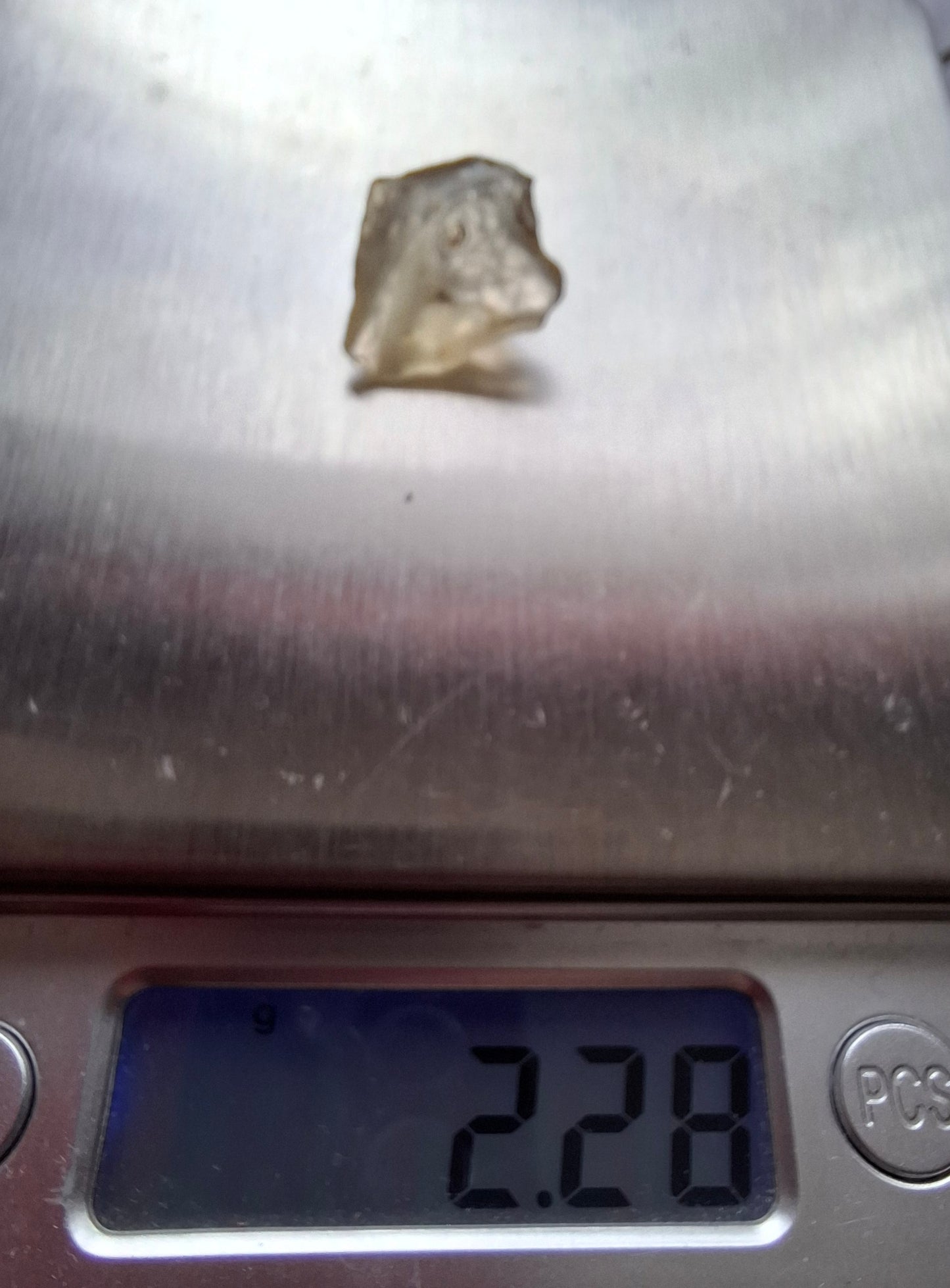 Libyan Desert Glass Piece, 2.28g, Tektite