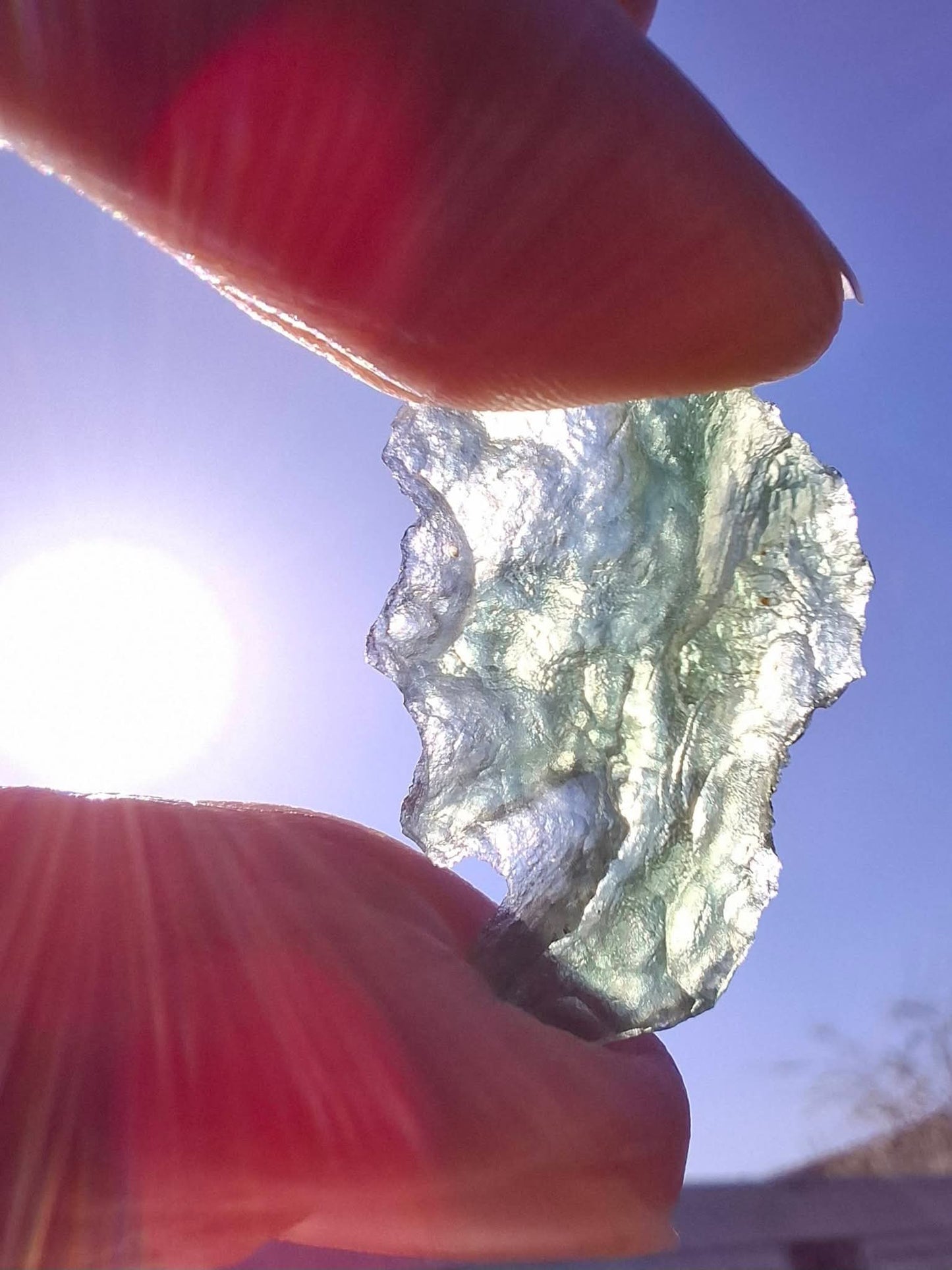 Moldavite Piece, PARYZ, 1.54g, Tektite (Ref: 1360)