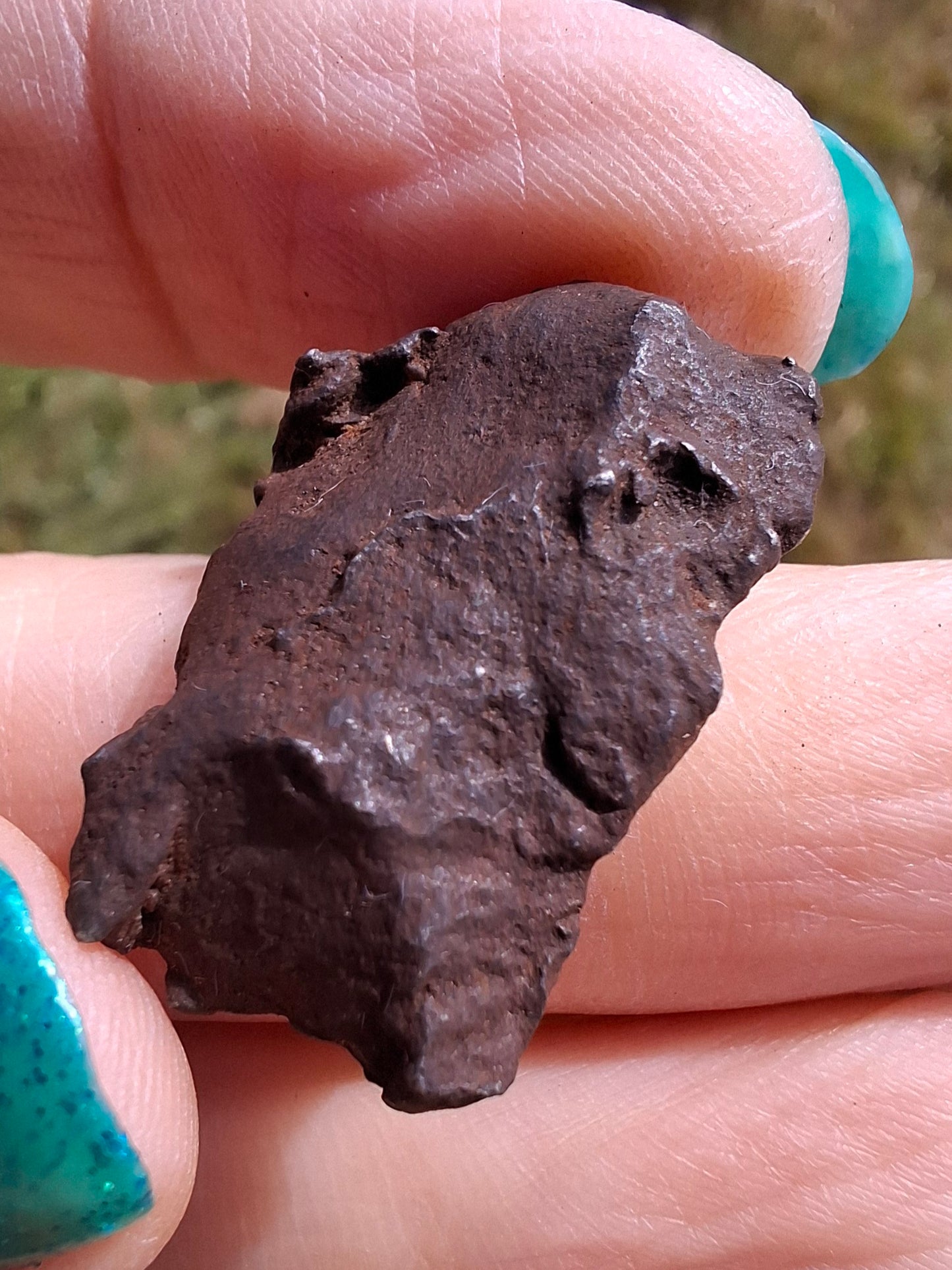 Gebel Kamil Iron Meteorite, 12.80g (Ref: K33)