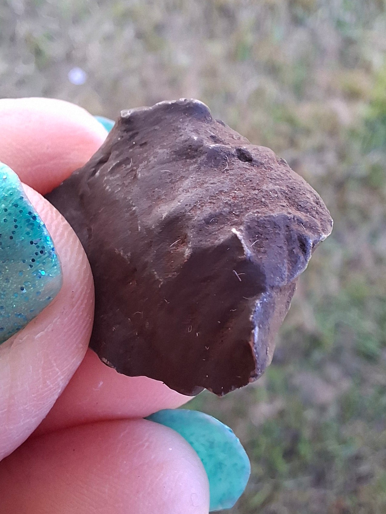 Gebel Kamil Iron Meteorite, 14.49g (Ref: K46)