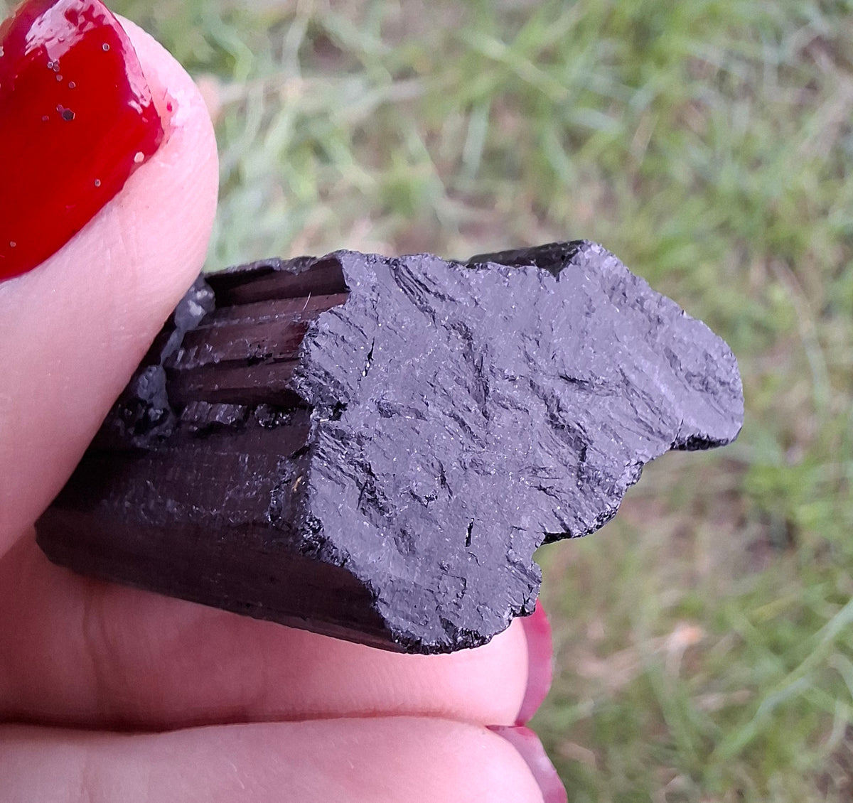 Black Tourmaline RAW, 21.93g, Crystal (Ref: RBT16)