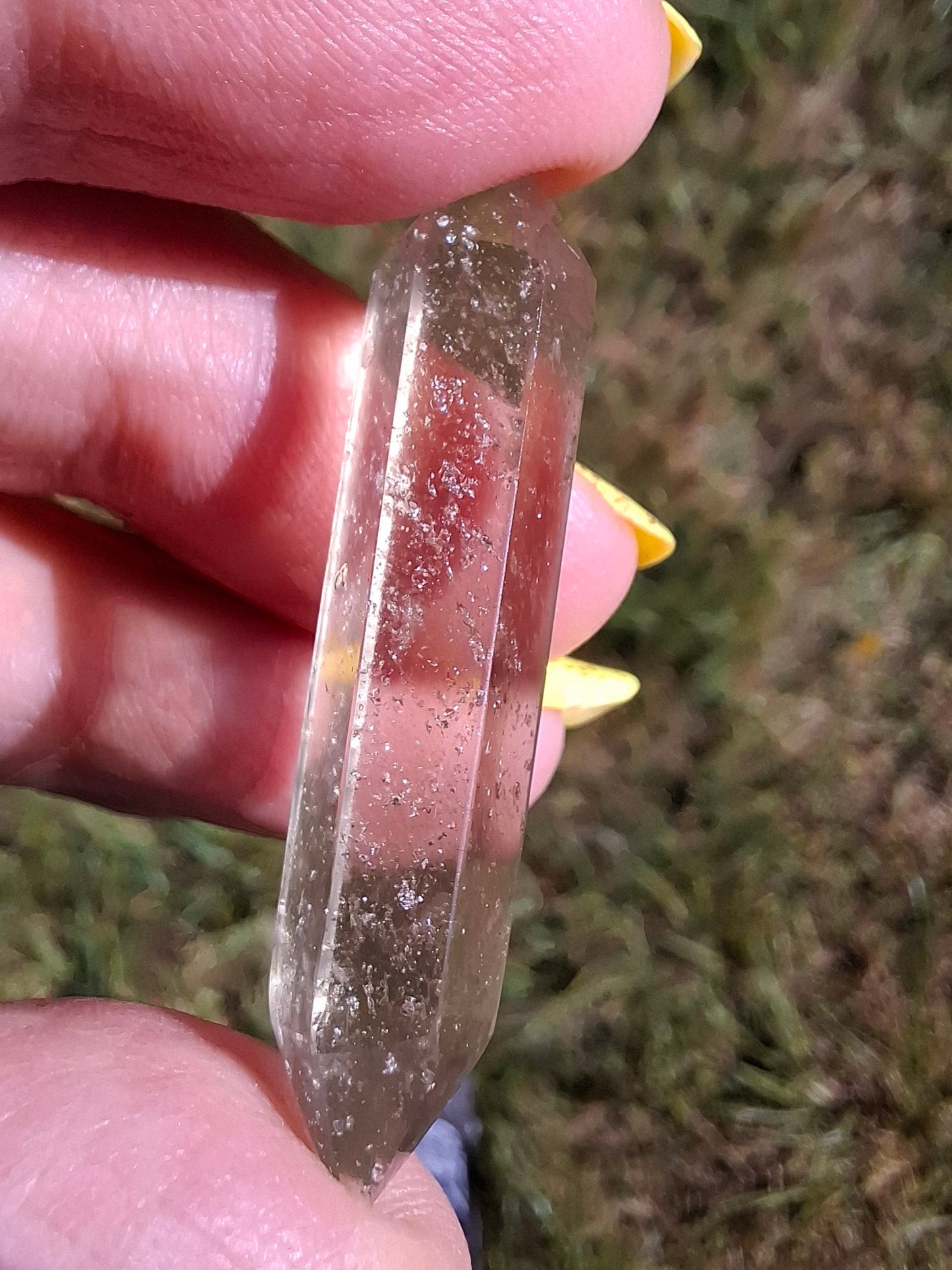 Libyan Desert Glass DT Carving, 4.22g, Tektite (Ref: LDT6)