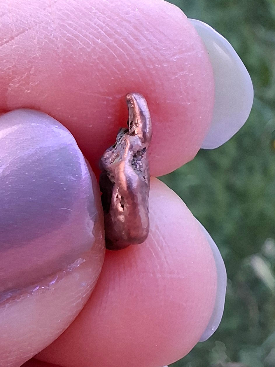 Native Copper Nugget, 0.76g, (Ref: COP2)