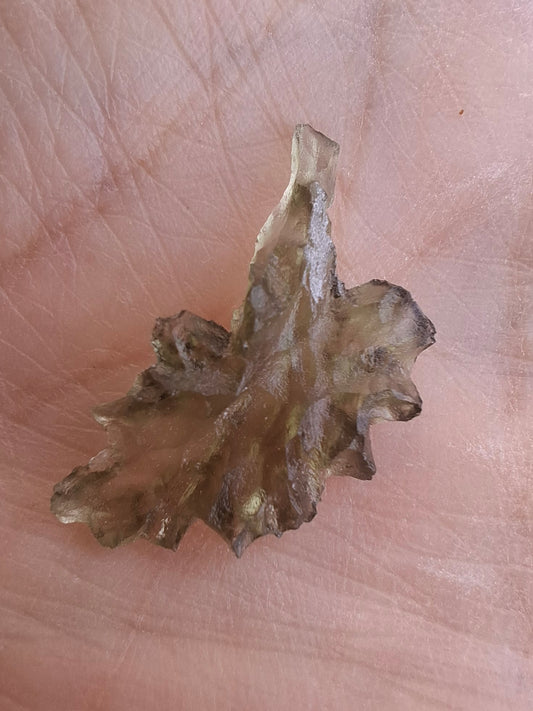 Moldavite Piece, JEZKOVNA BESEDNICE, 0.90g, Tektite (Ref: 1282)