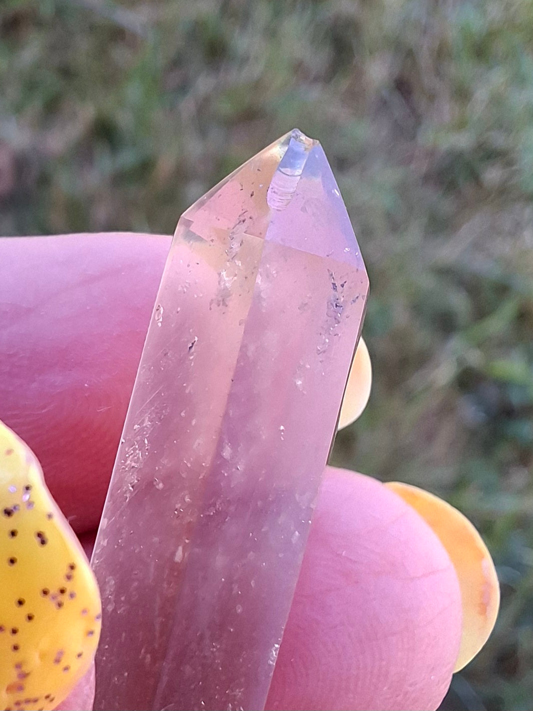 Libyan Desert Glass DT Carving, 3.93g, Tektite (Ref: LDT3)