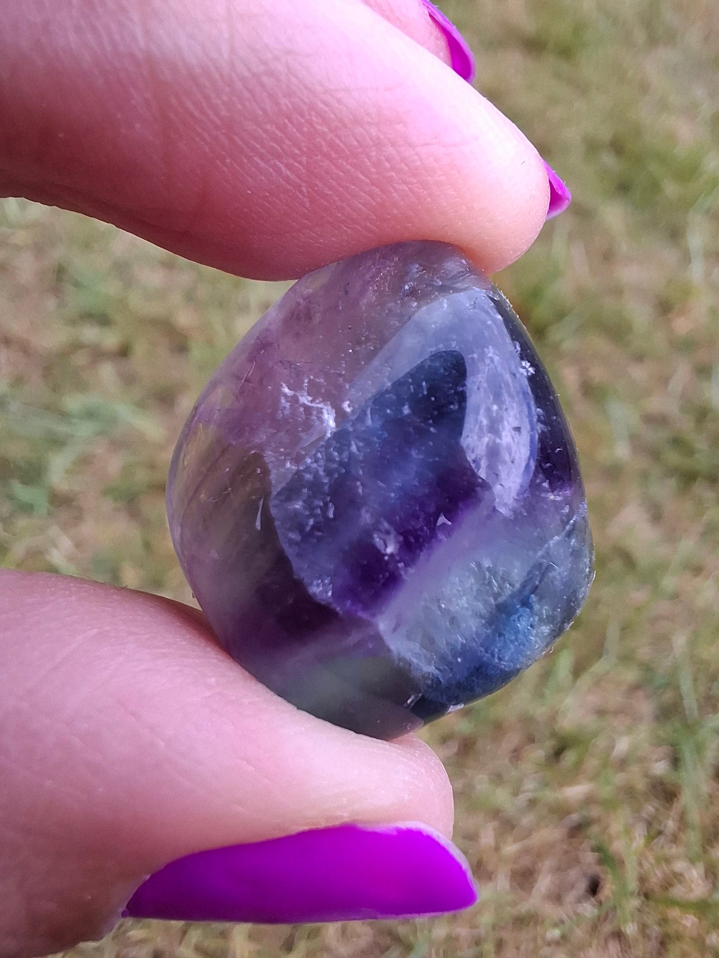Fluorite, Tumble Stone, Crystal (Ref: T53)