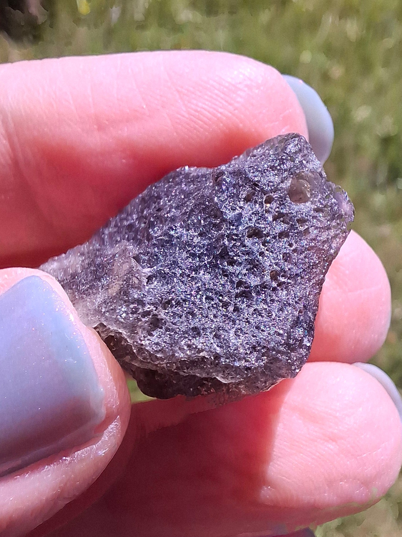 Agni Manitite Piece, 7.15g, Crystal (Ref: AG 1)