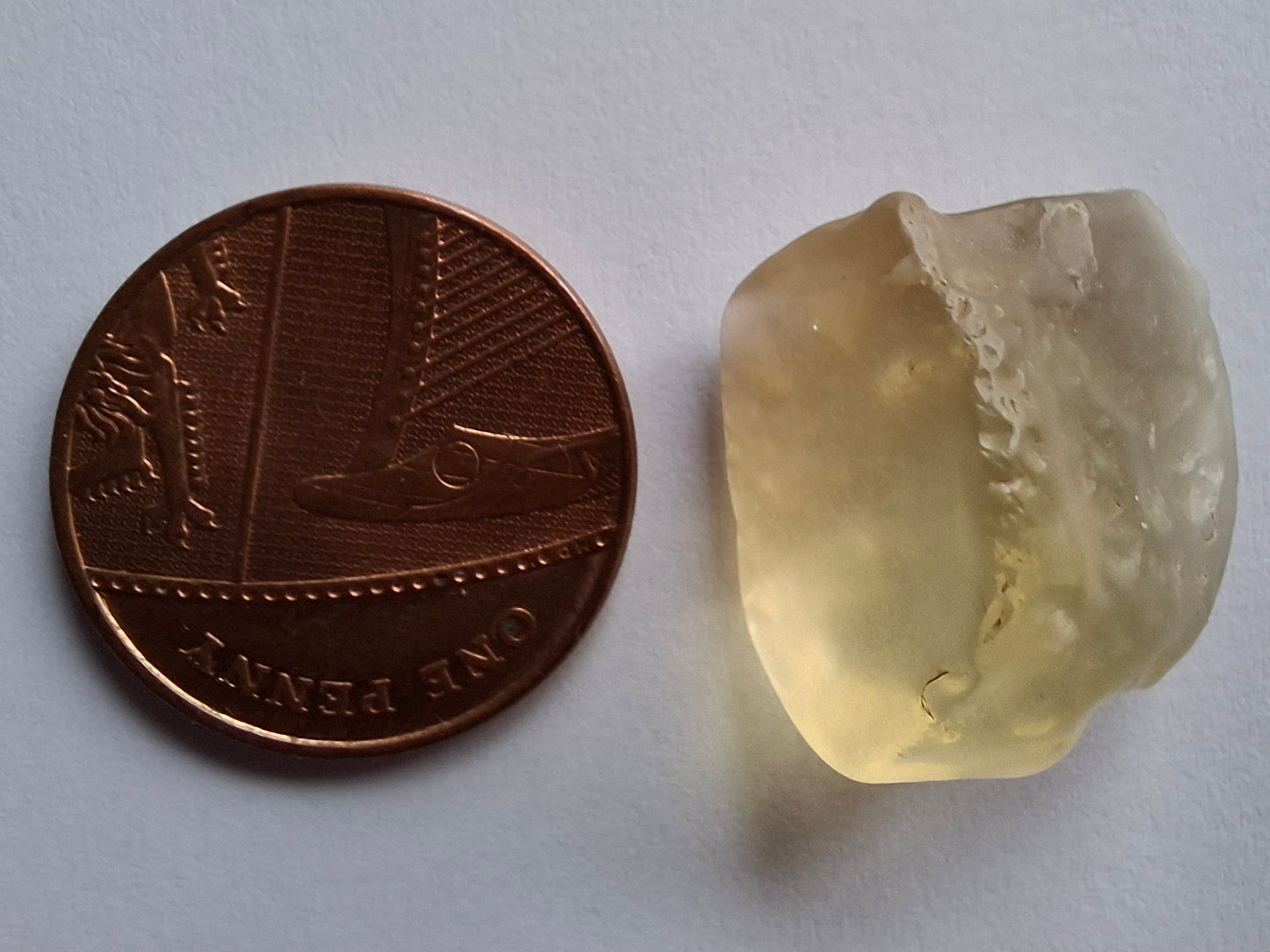 Libyan Desert Glass Piece, 4.53g, Tektite