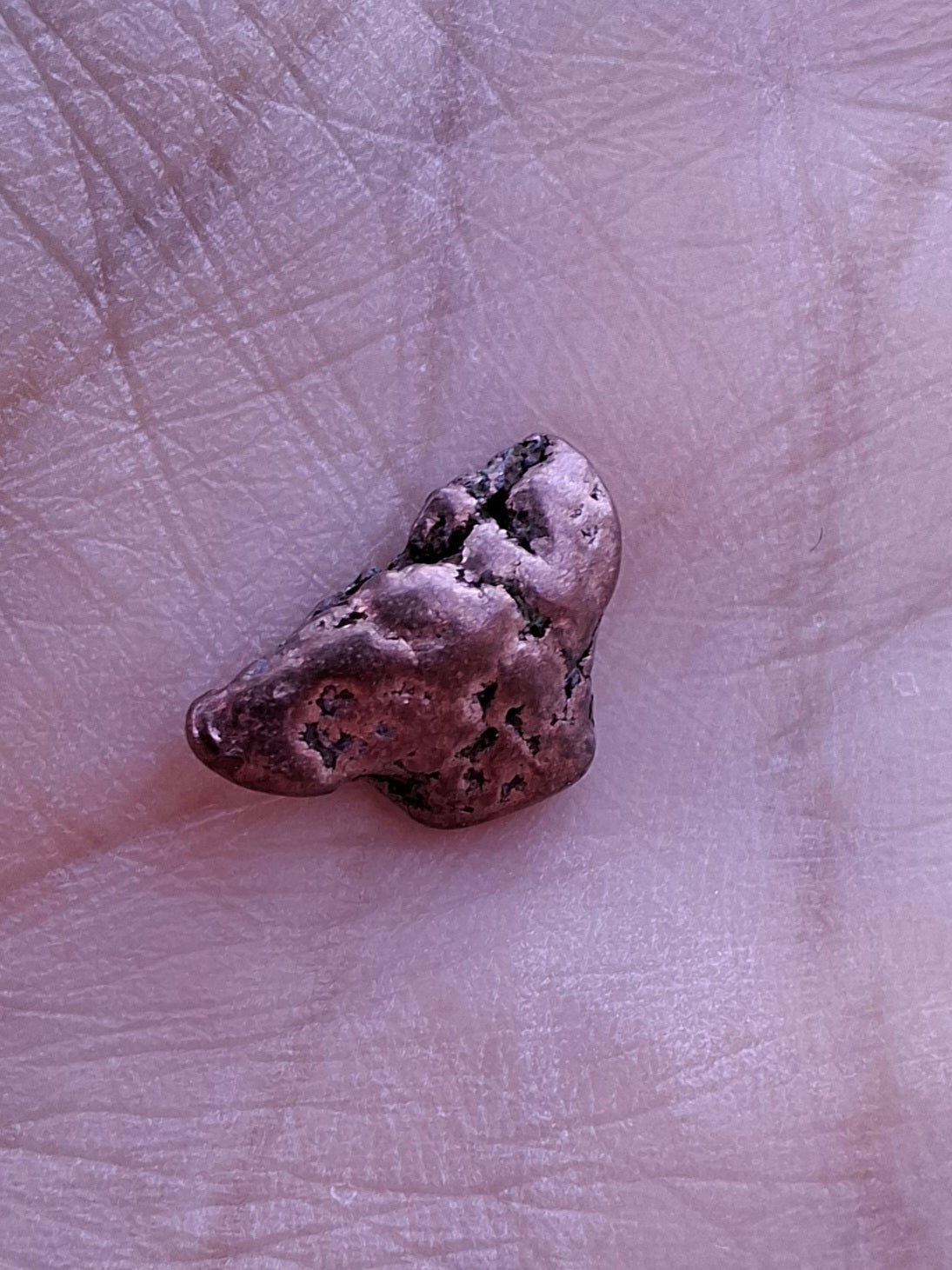 Native Copper Nugget, 0.76g, (Ref: COP2)