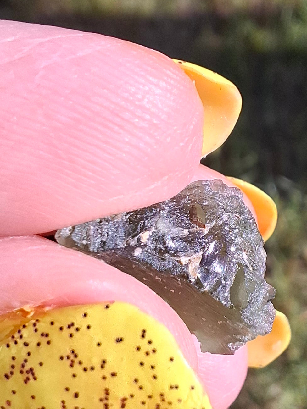 Moldavite Piece, 1.23g, Tektite (Ref: 1484)