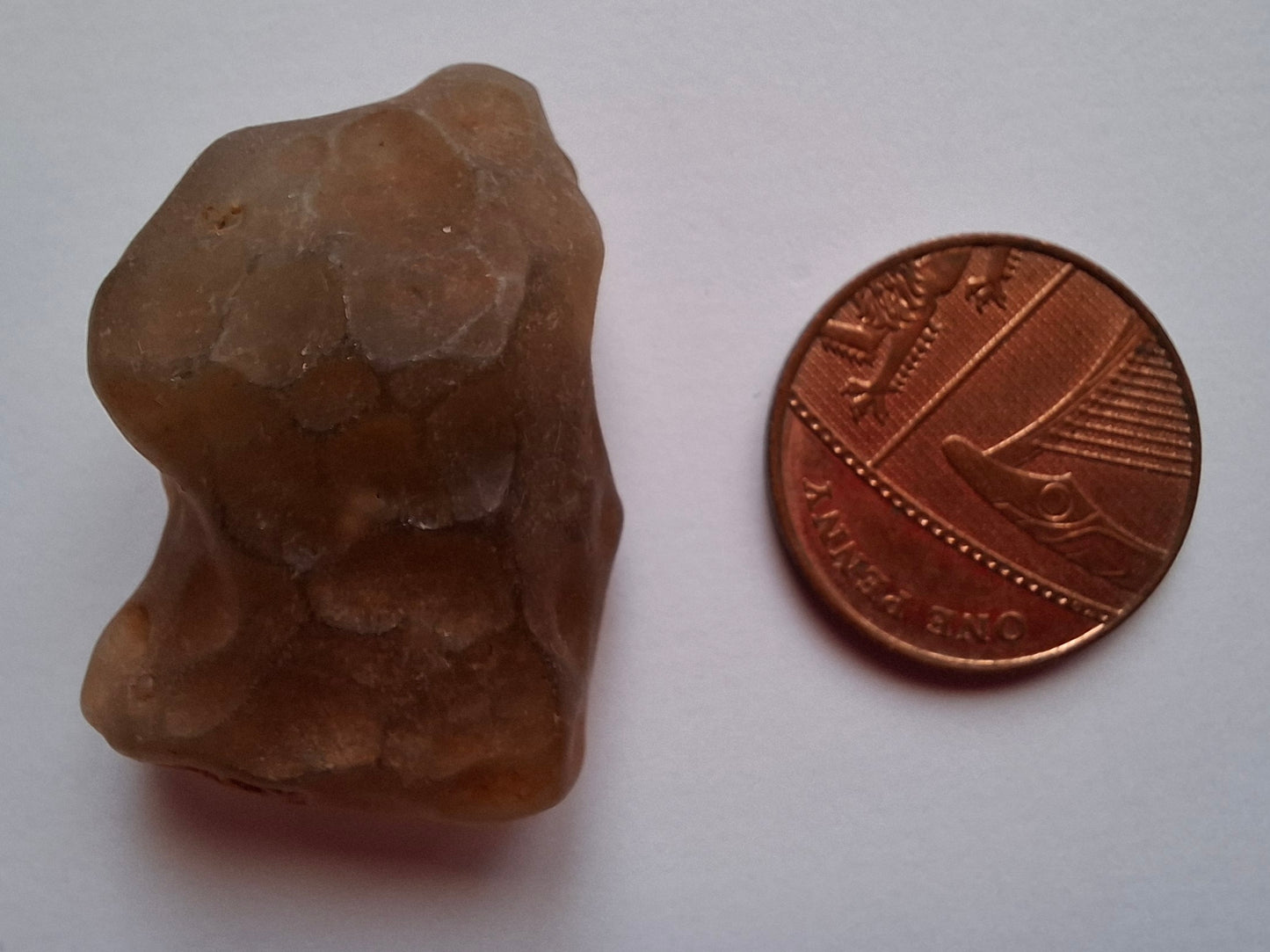 Libyan Desert Glass (darker) Piece, 10.25g, Tektite (Ref: L1368)