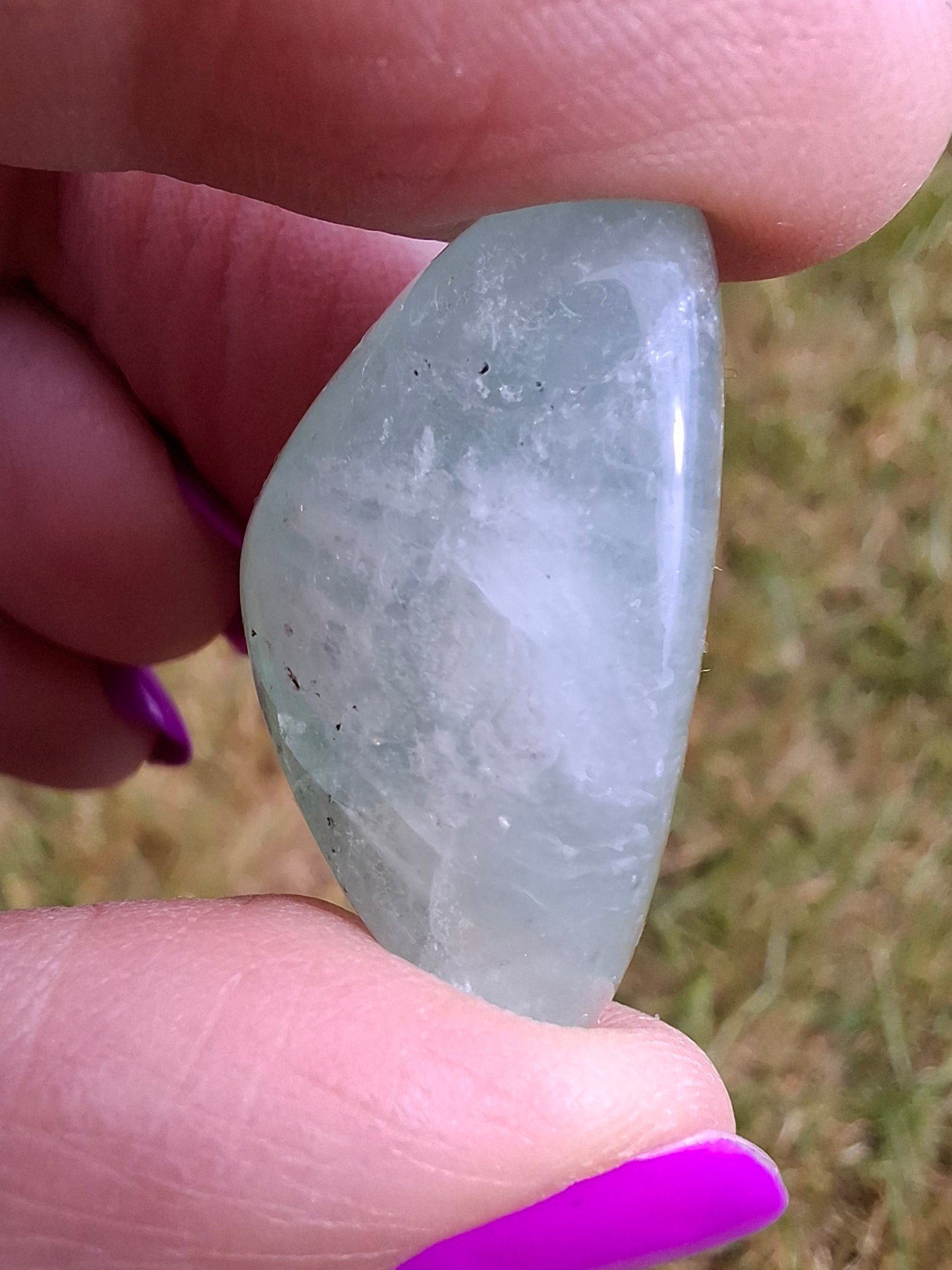 Fluorite, Tumble Stone, Crystal (Ref: T56)