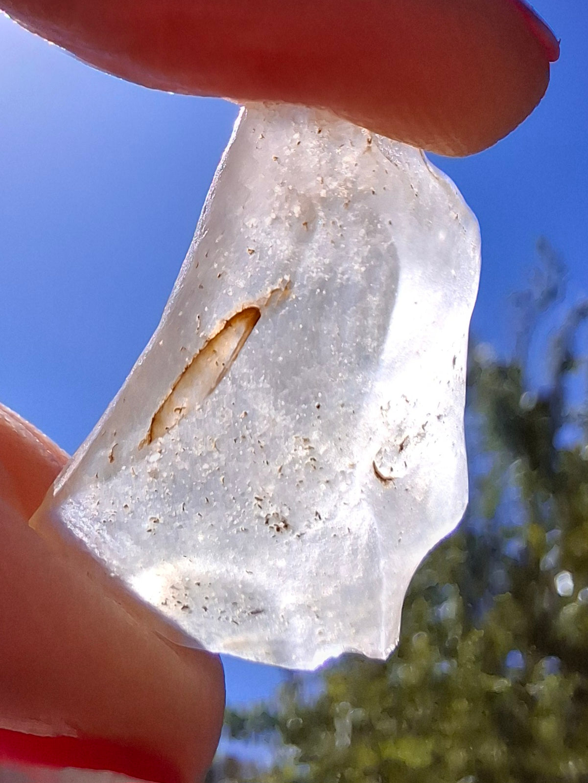 Libyan Desert Glass Piece, 3.04g, Tektite (Ref: LE12)