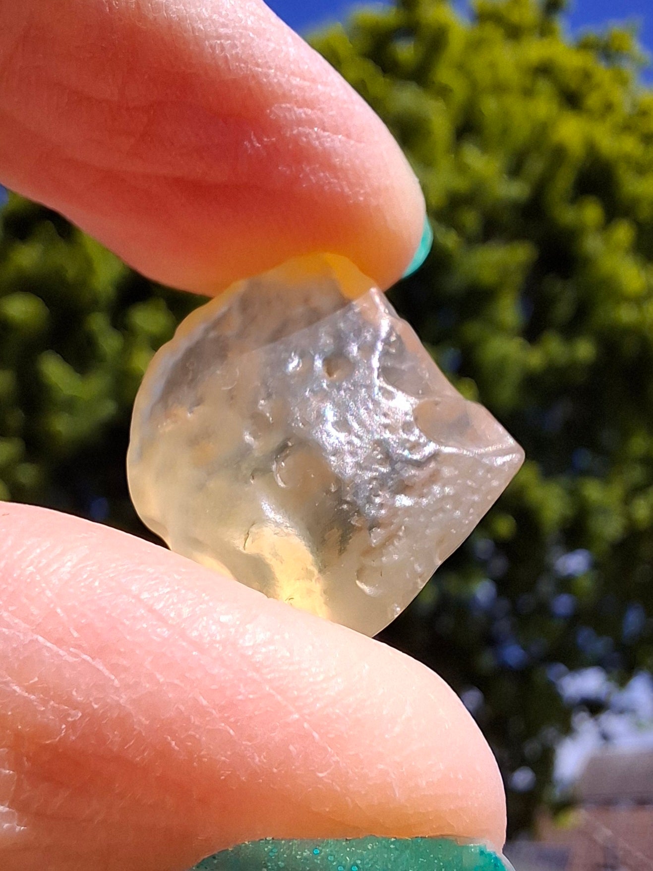 Libyan Desert Glass Piece, 4.53g, Tektite