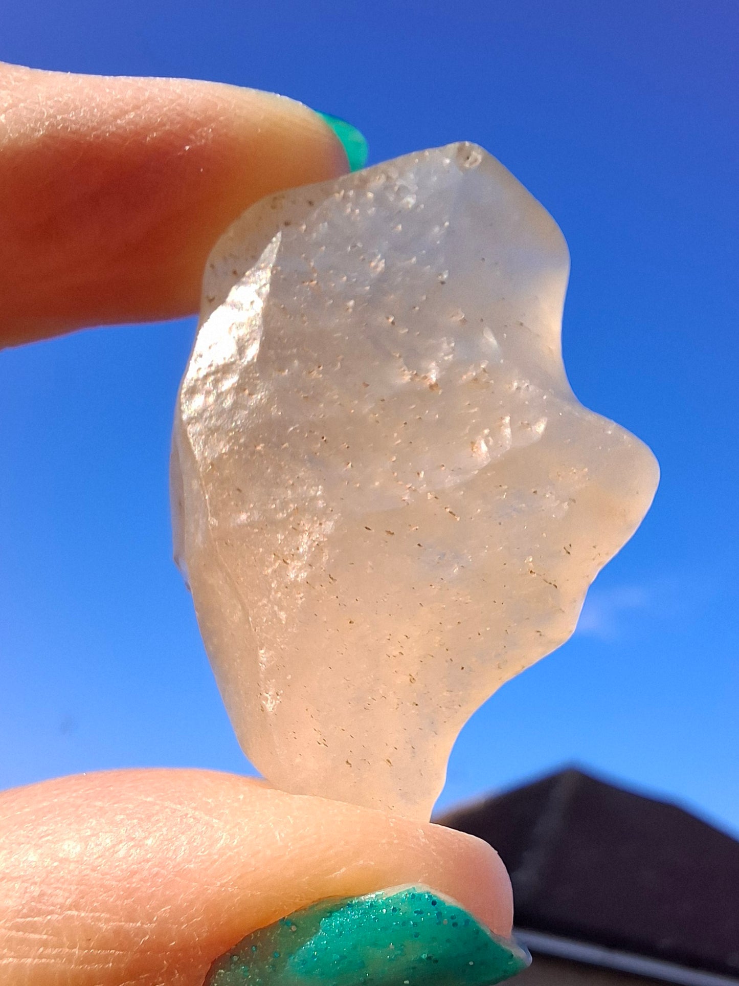Libyan Desert Glass Piece, 12.31g, Tektite