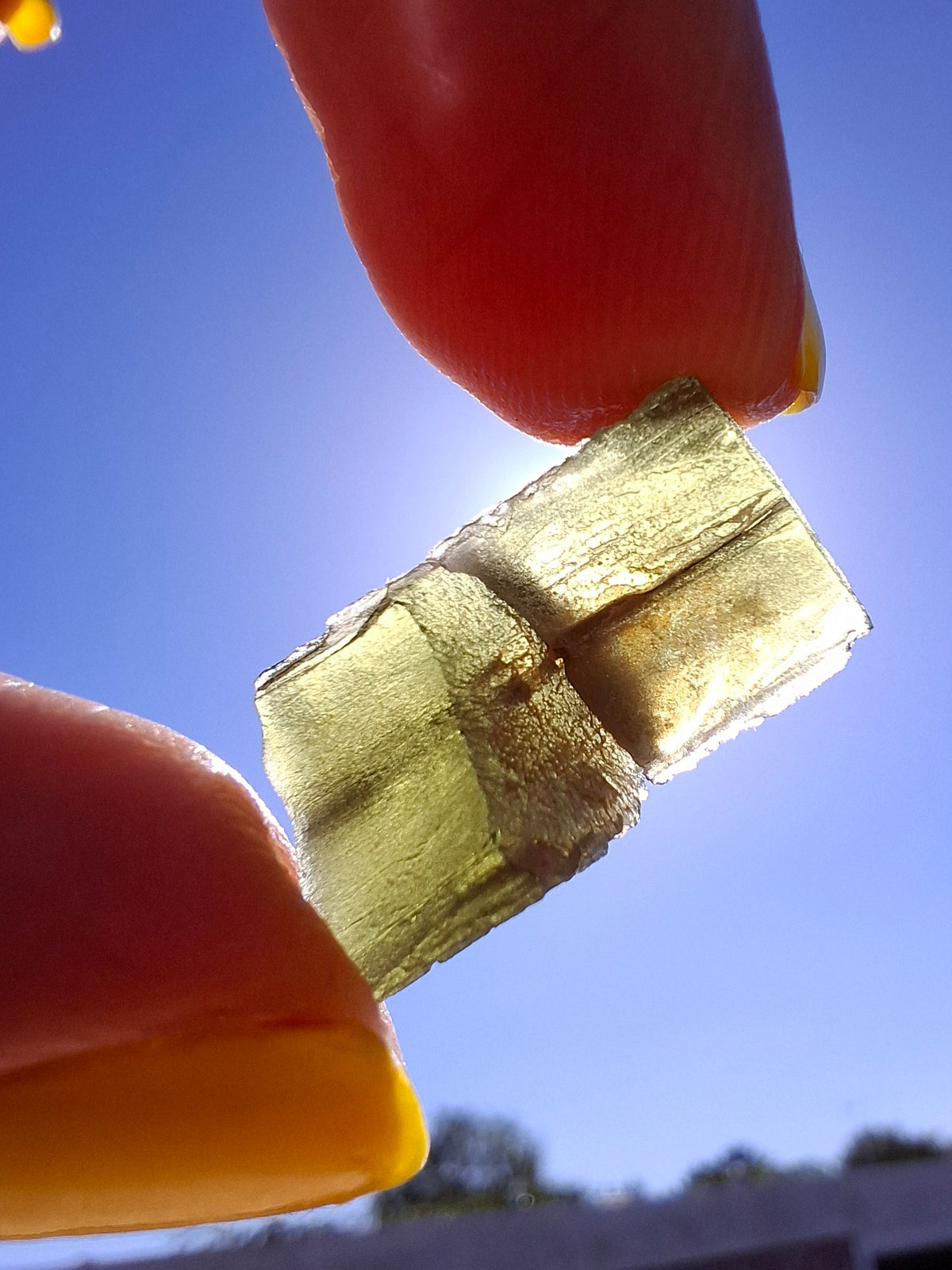 Moldavite Piece, 2.26g, Tektite (Ref: 1509)