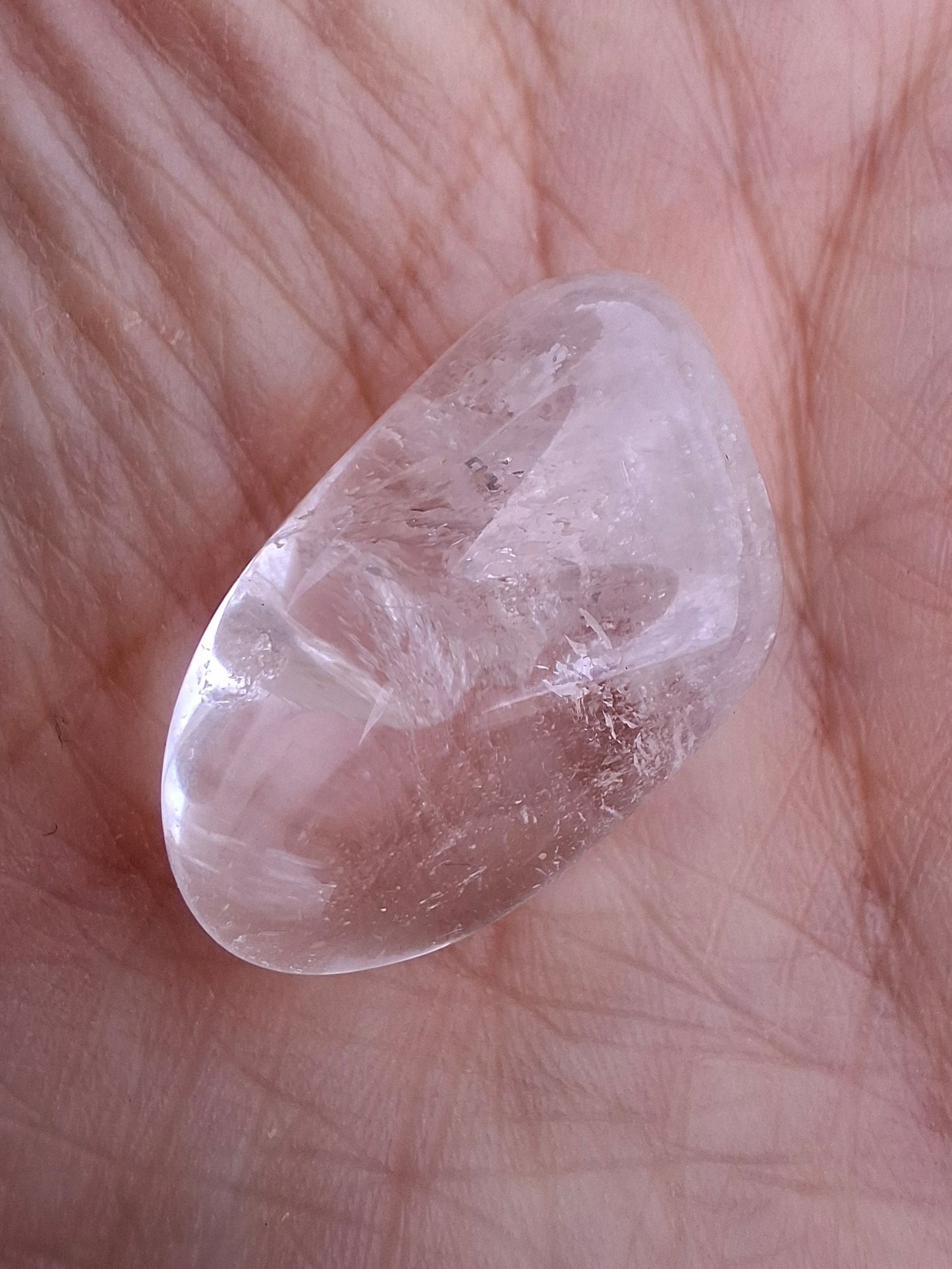 Clear Quartz, Tumble Stone, Crystal (Ref: T28)