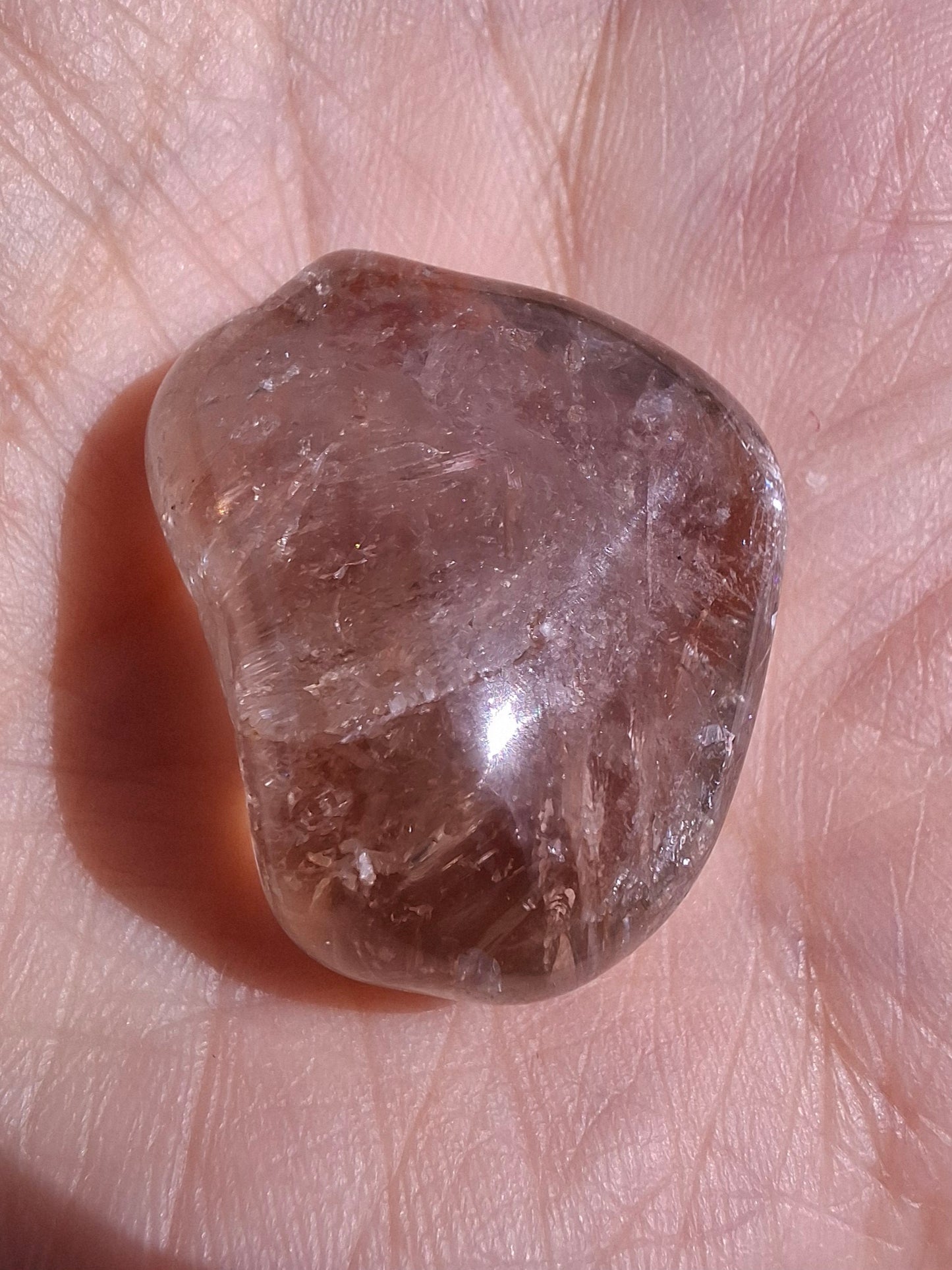Smoky Quartz, Tumble Stone, Crystal (Ref: T108)