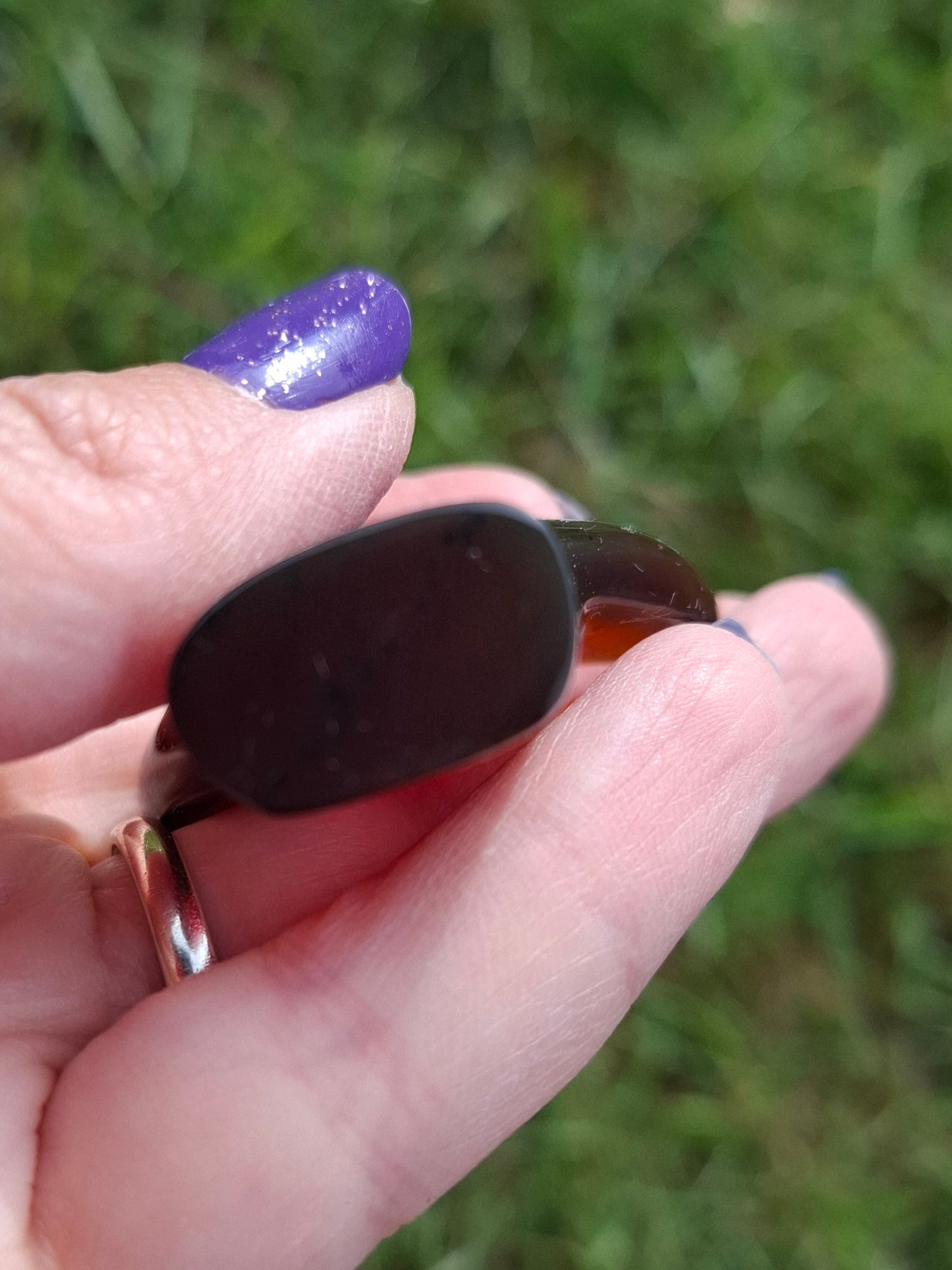 Red Amber Angel, 13.66g, Carving, Fossil (Ref: AA10)