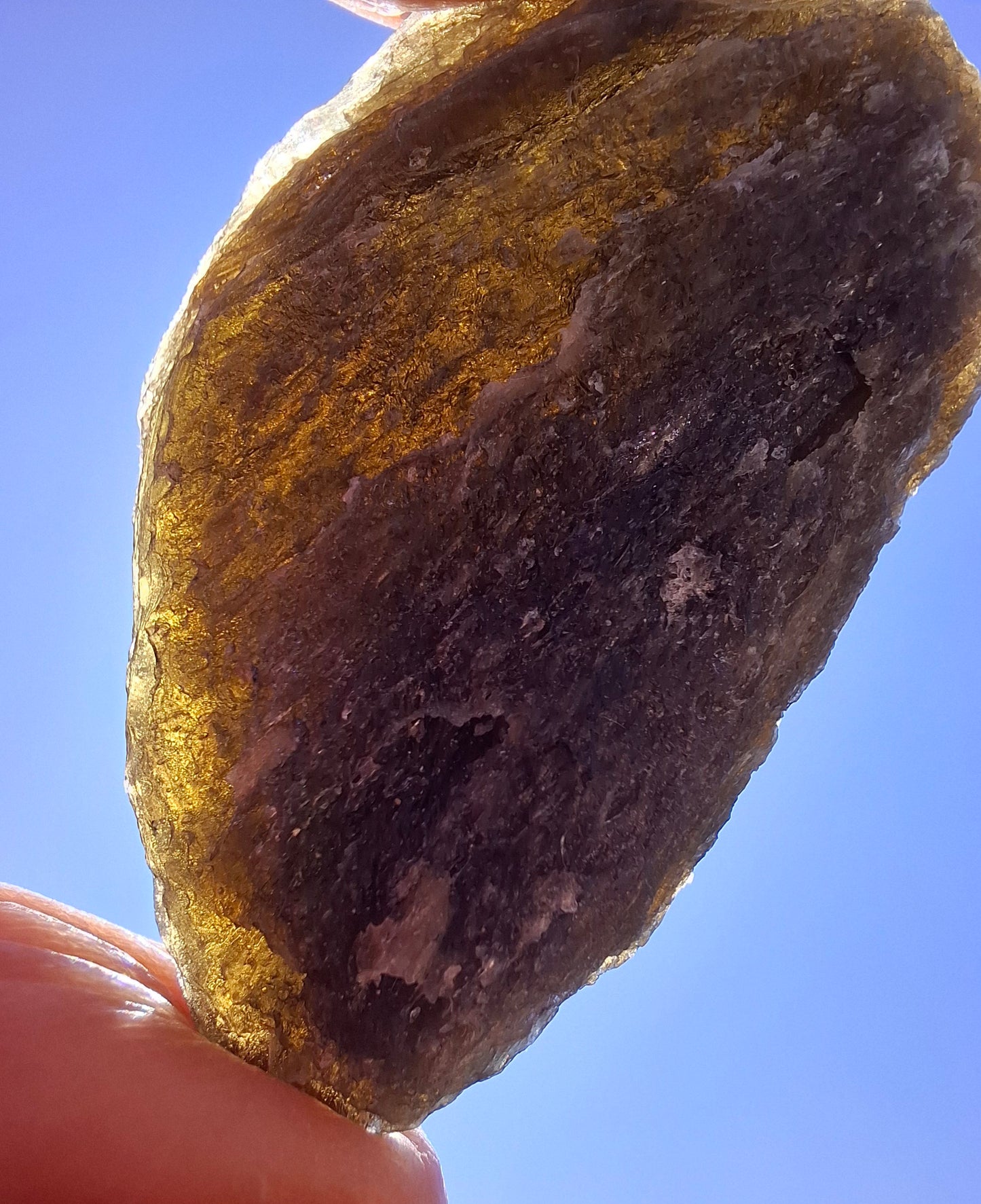 Moldavite Piece, NESMEN HURKA,  26.87g, Tektite (Ref: 1170)