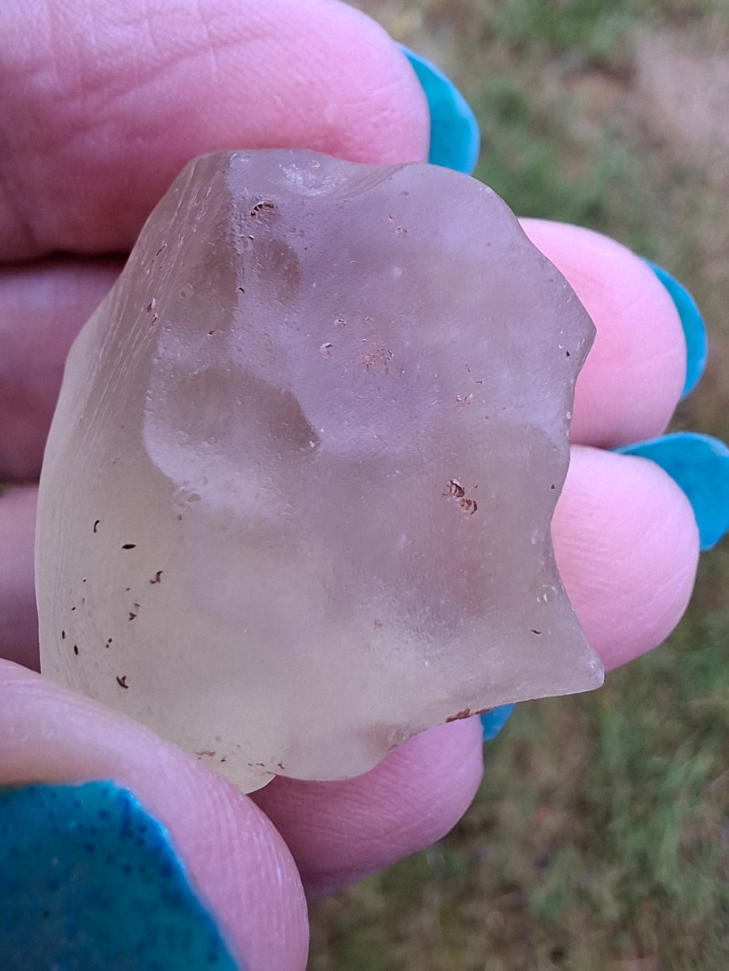 Libyan Desert Glass Piece, 16.55g, Tektite