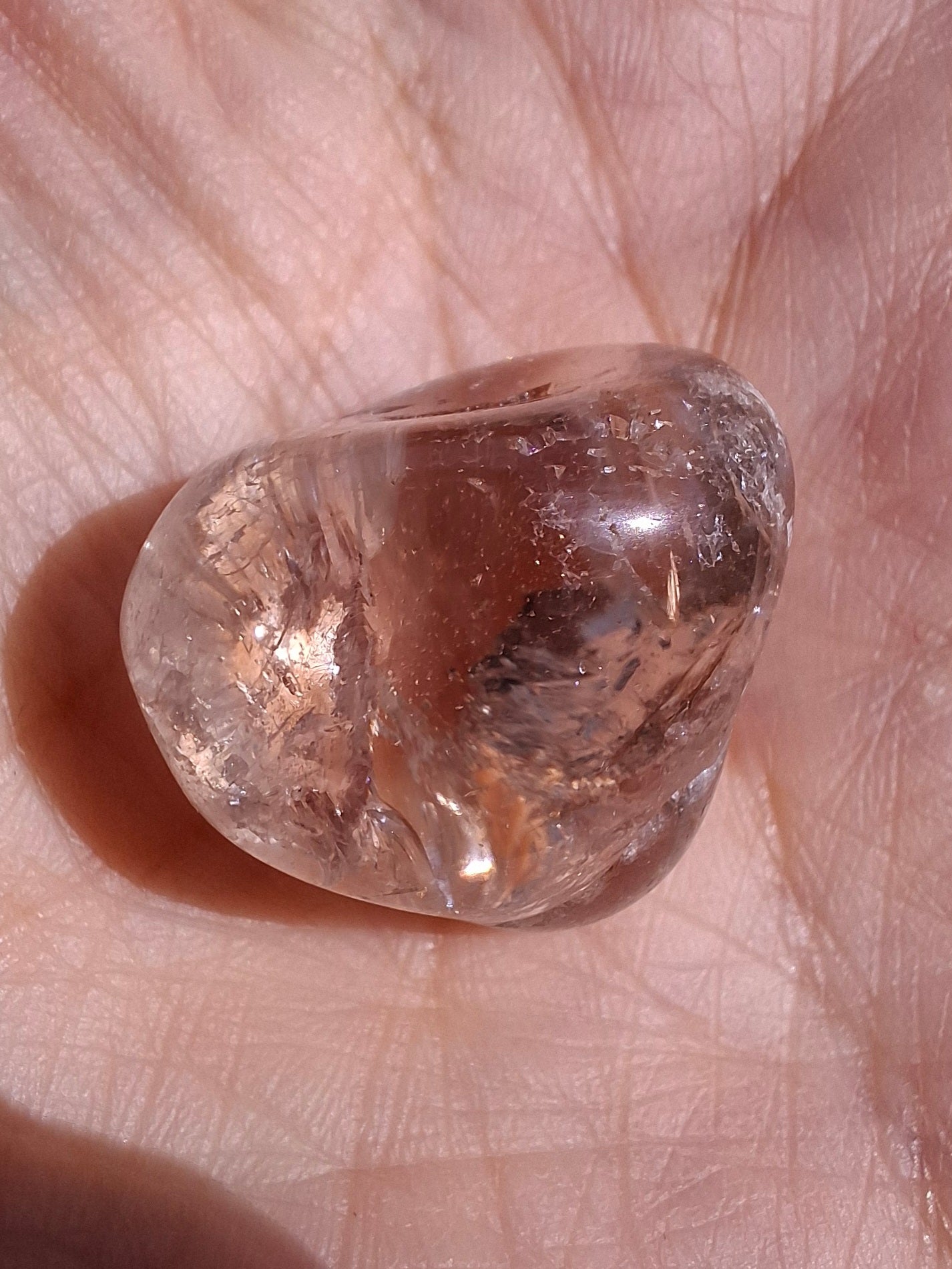 Smoky Quartz, Tumble Stone, Crystal (Ref: T109)