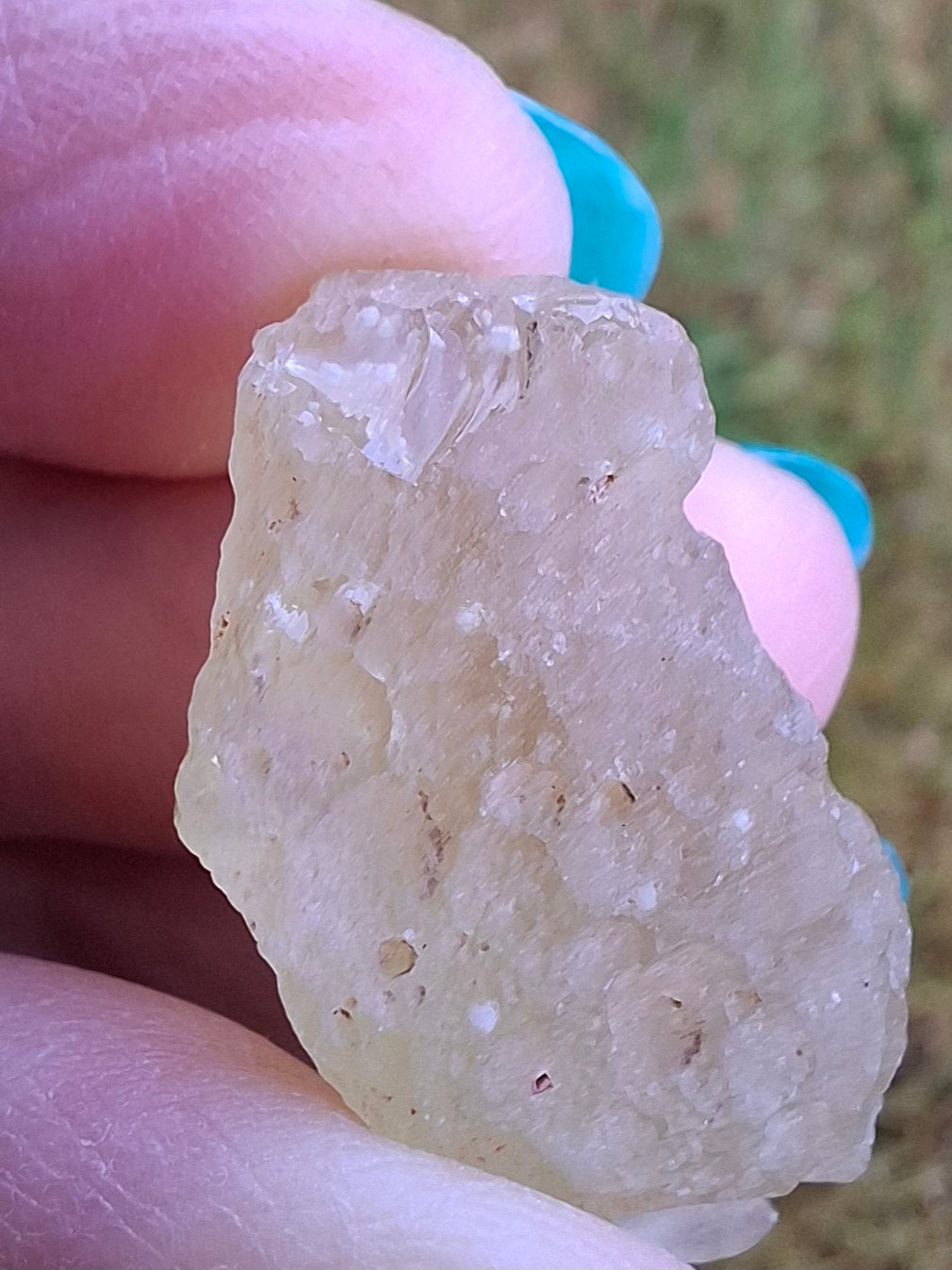 Libyan Desert Glass Piece 6.33g, Tektite