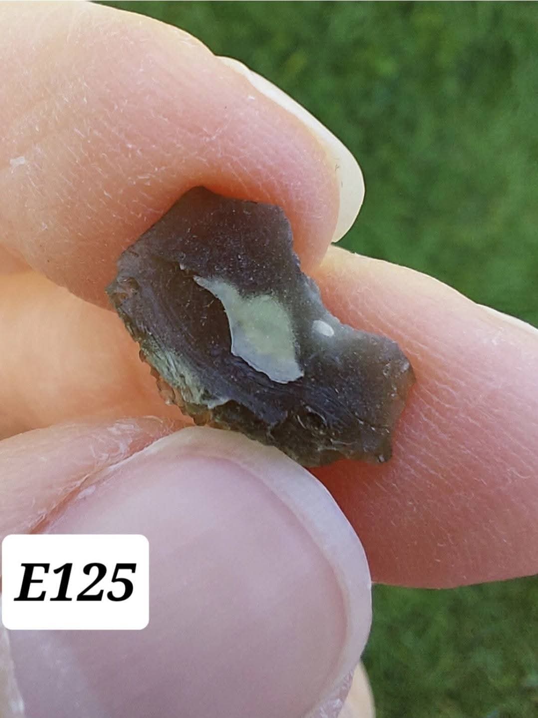 Moldavite Piece, 0.78g, Tektite (Ref: E125)